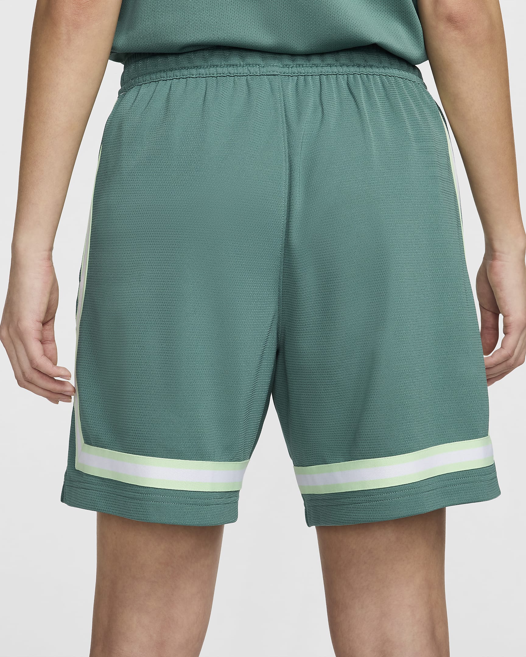 Nike Fly Crossover Women's Basketball Shorts - Bicoastal/Vapour Green