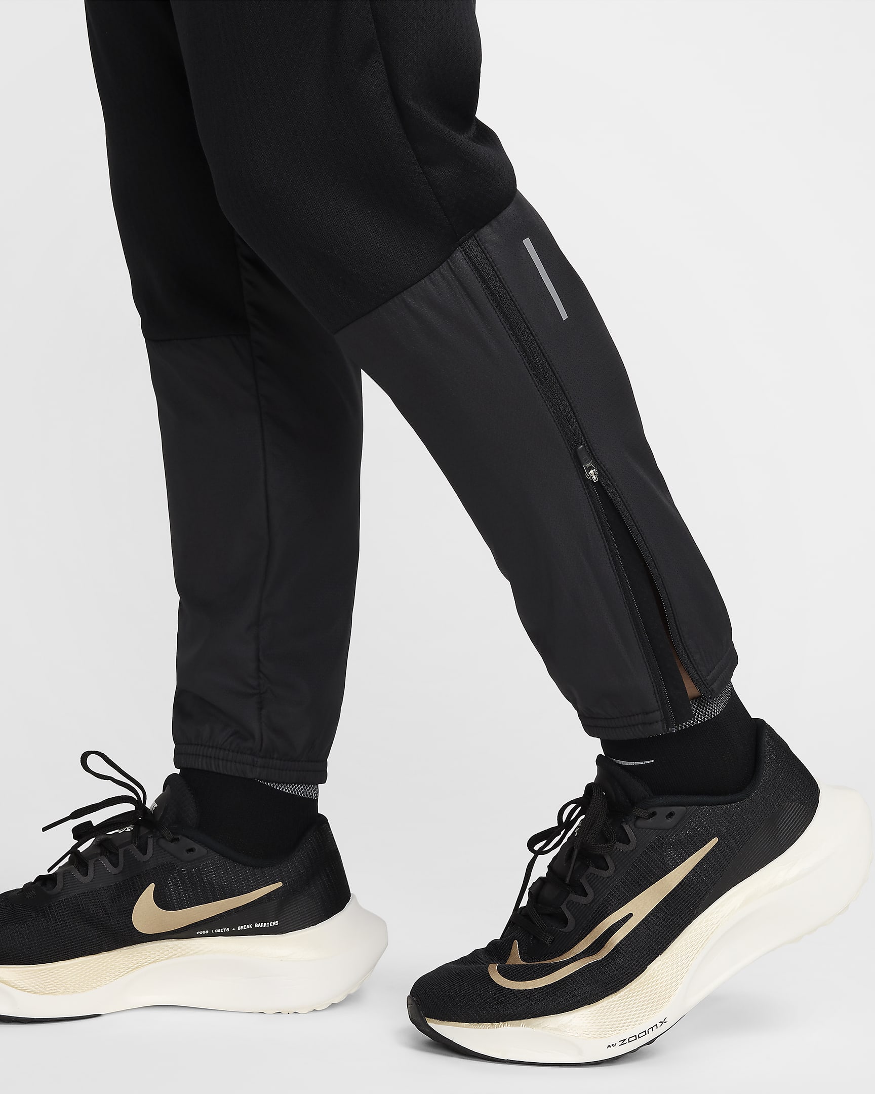 Nike Sphere Challenger Men's Therma-FIT Water-Repellent Running Trousers - Black/Black