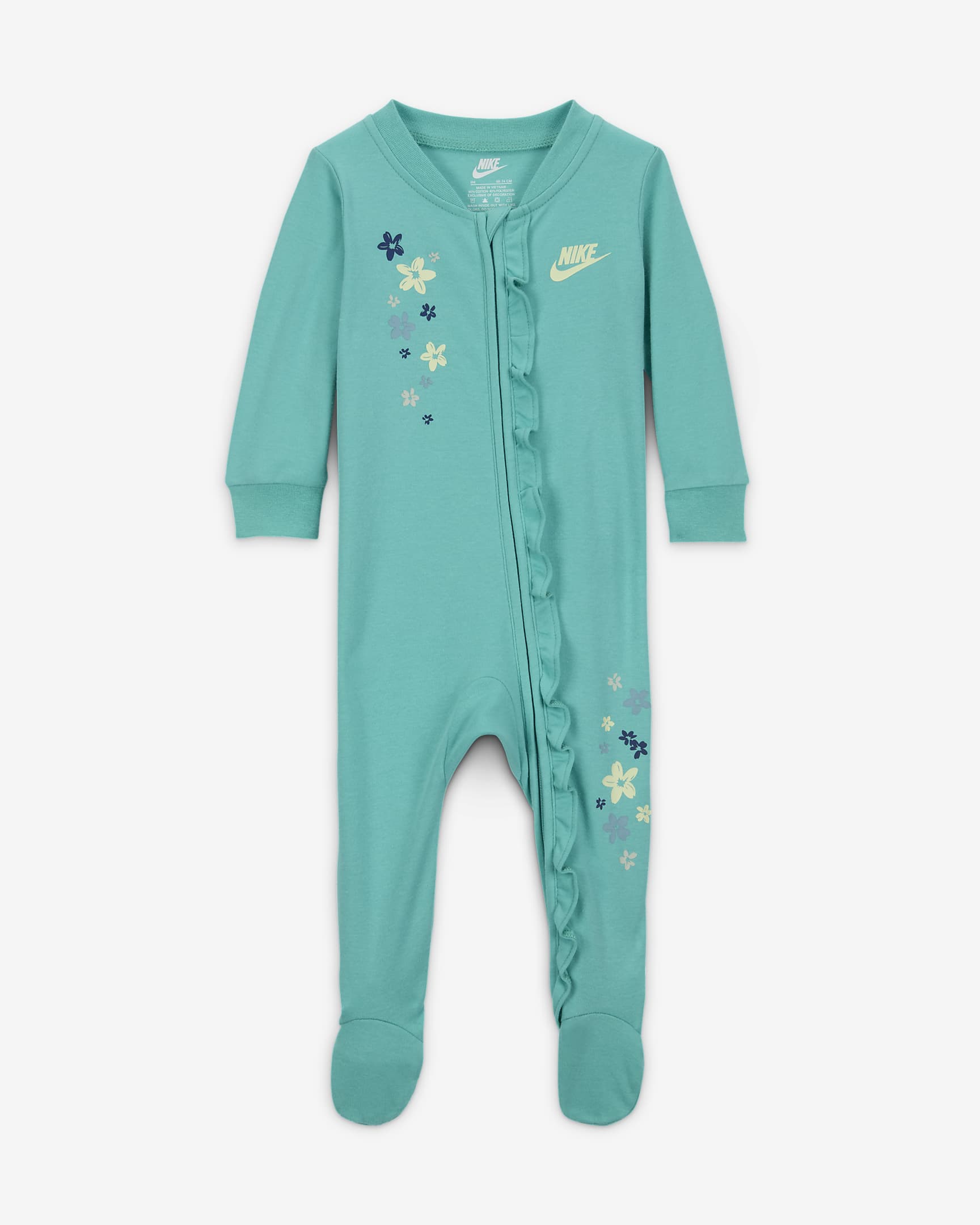 Nike Fresh Cut Rüschen-Overall (Babys, 0–9 M) - Green Frost