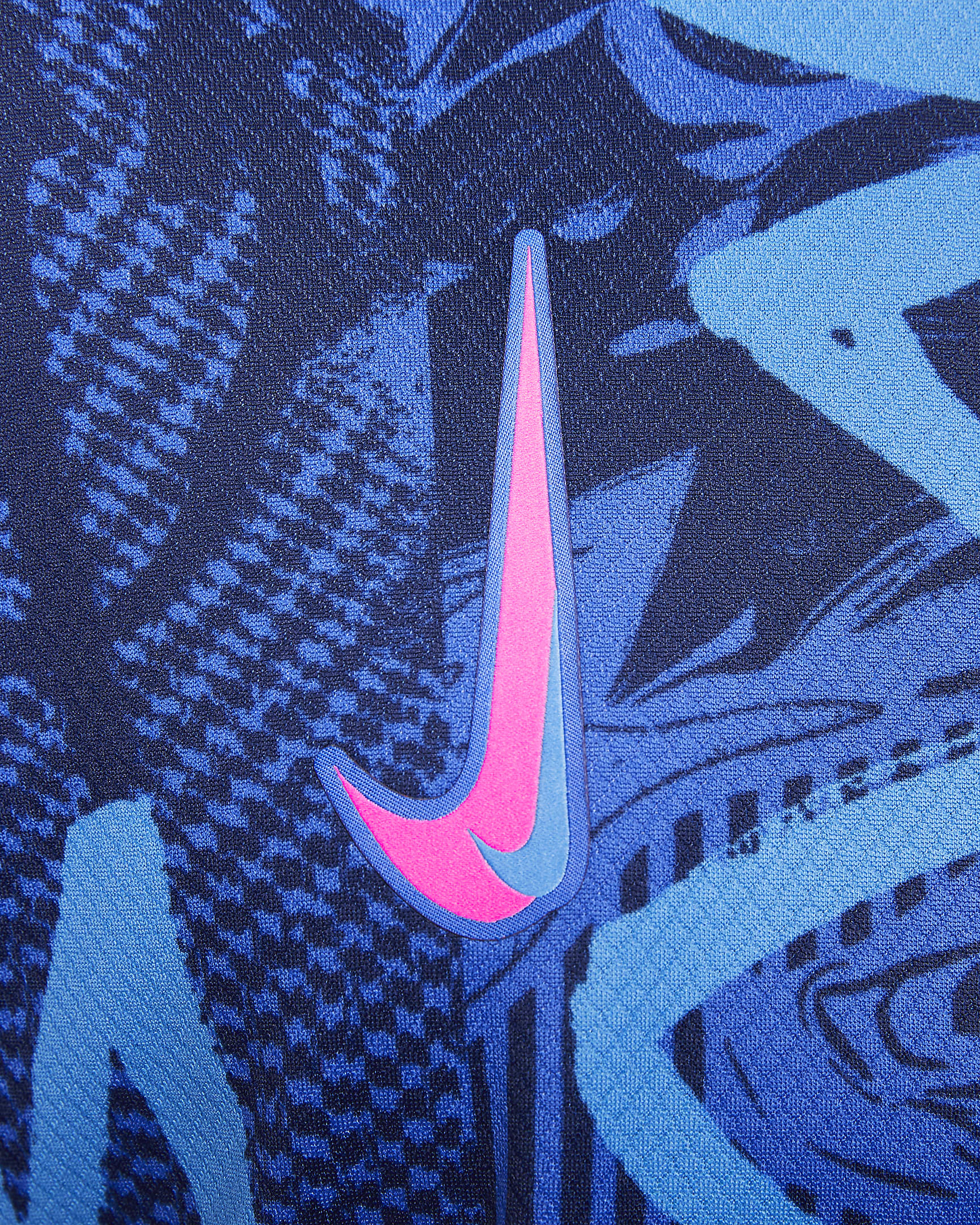 Replika pánského třetího fotbalového dresu Nike Dri-FIT Atlético Madrid Stadium 2024/25 - Blue Void/Pink Glow