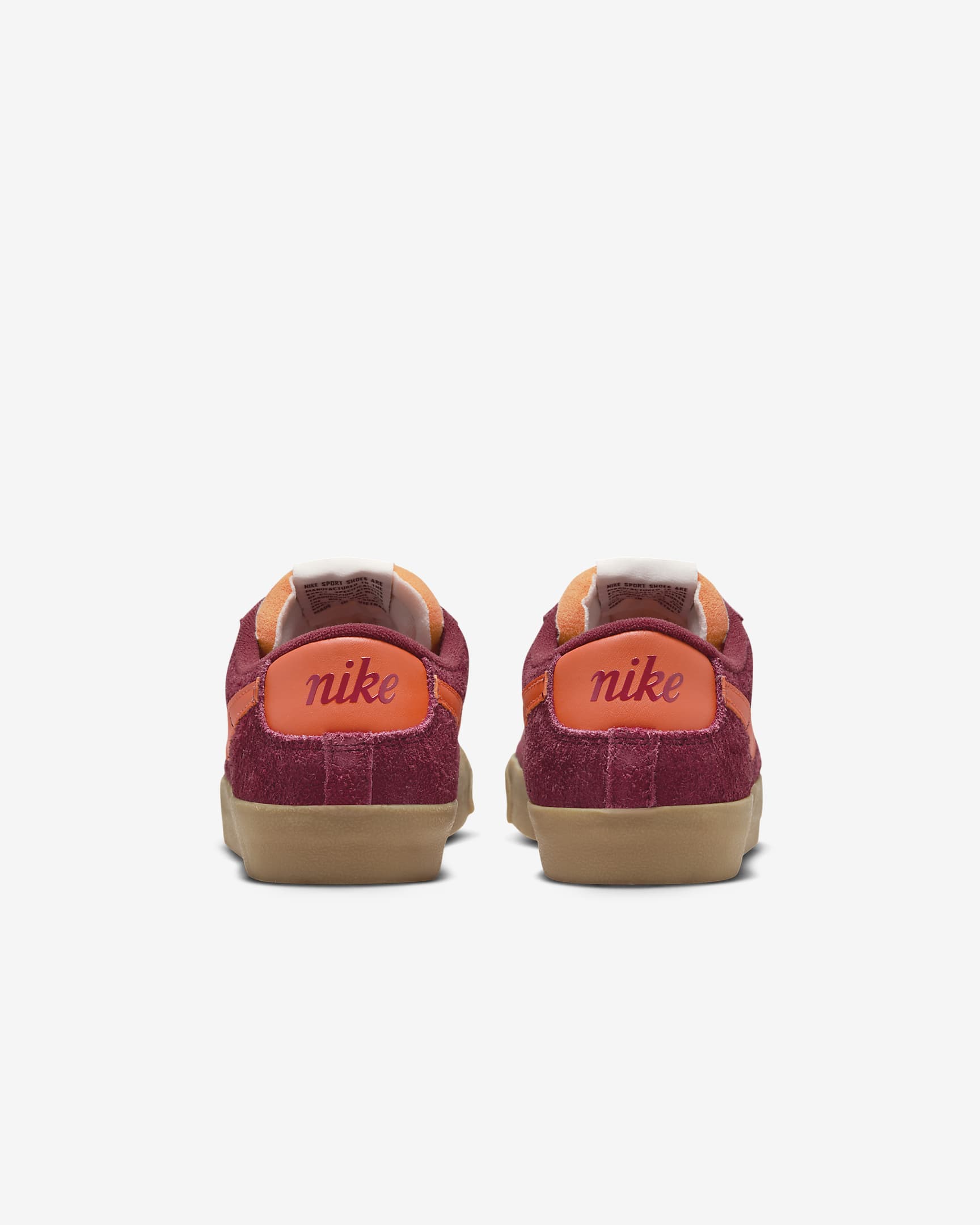 Nike Blazer Low '77 Vintage Women's Shoes - Team Red/Gum Light Brown/Team Orange/Safety Orange