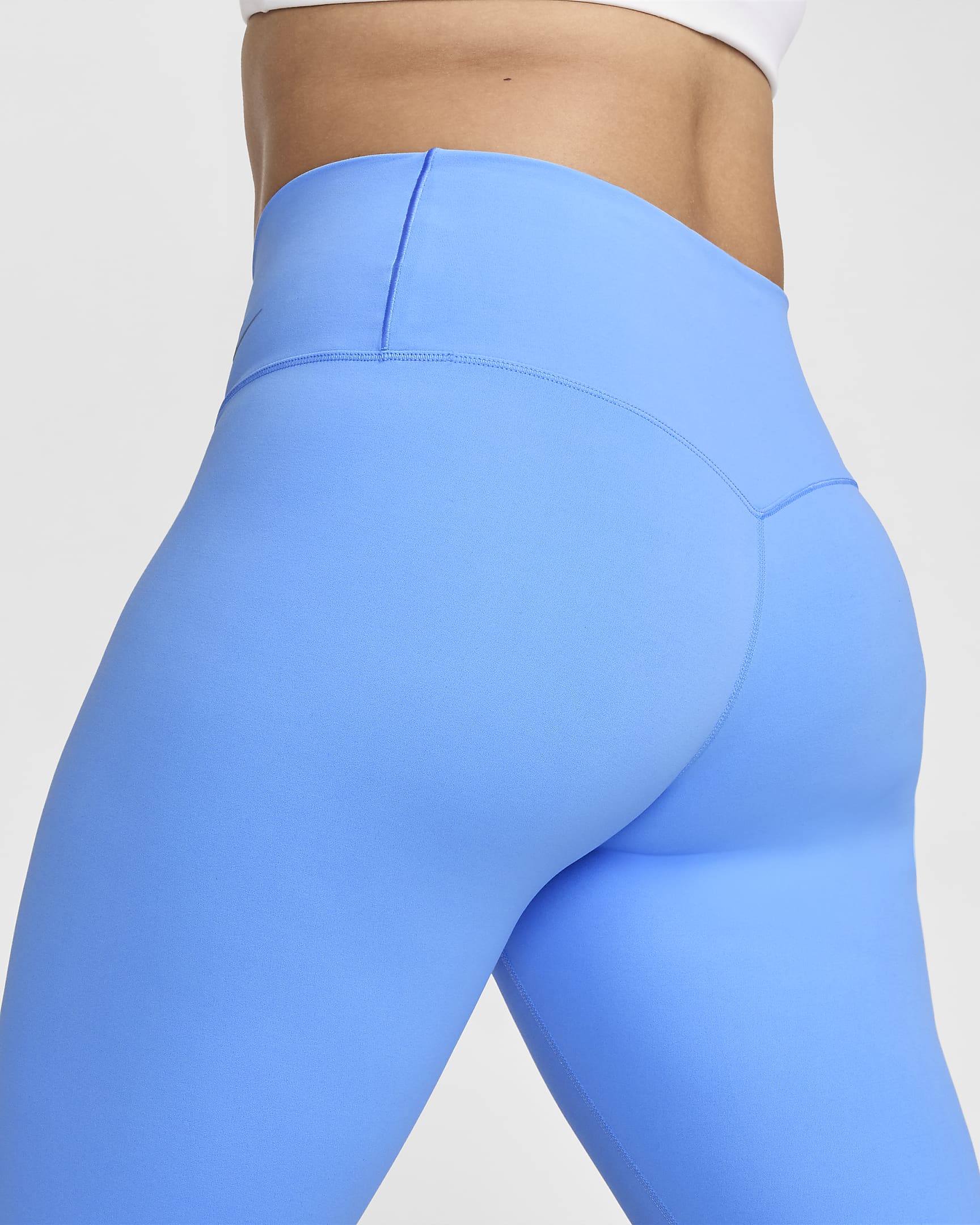 Nike Zenvy Legging met volledige lengte en iets ondersteunende hoge taille voor dames - University Blue