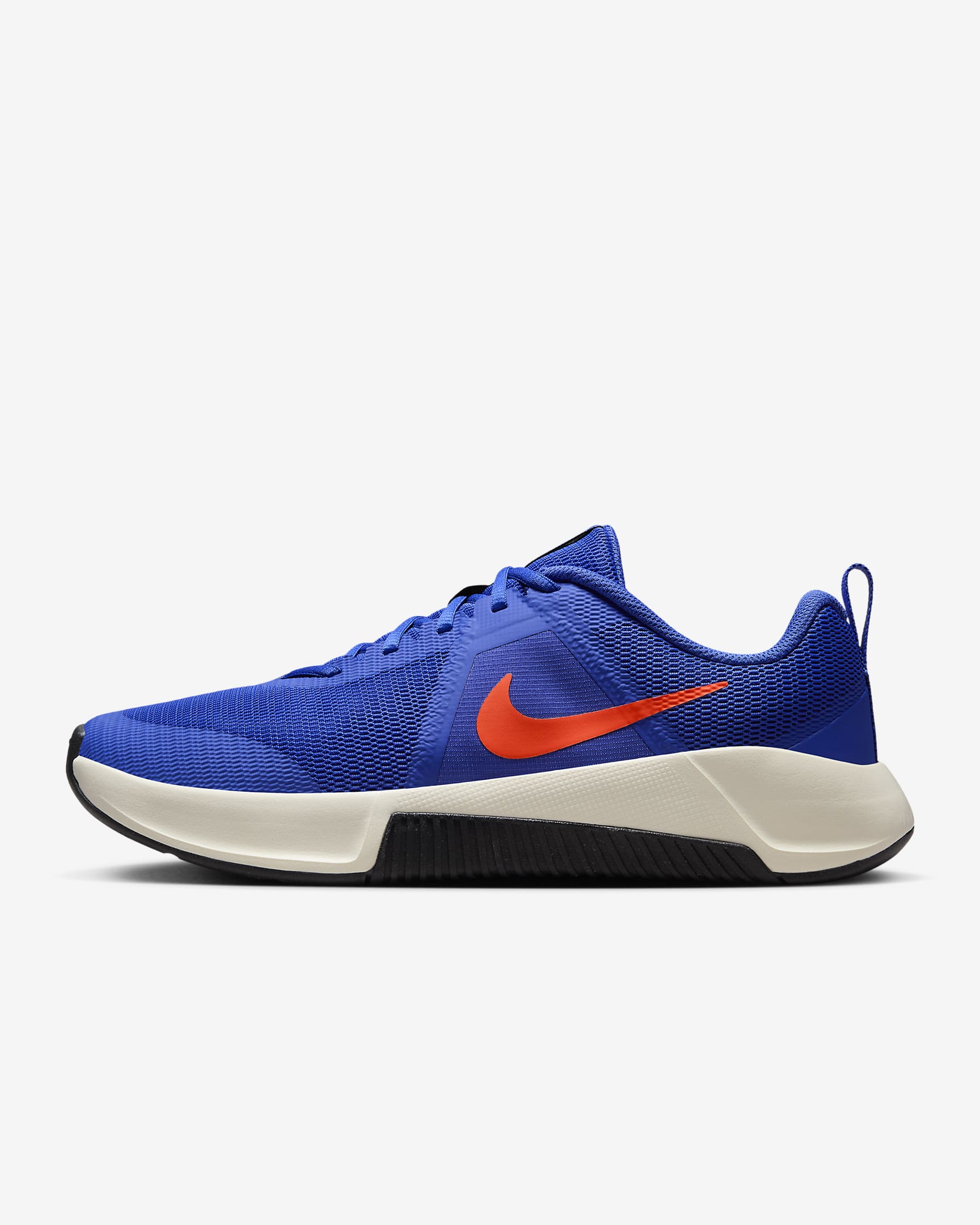 Nike MC Trainer 3 Men's Workout Shoes - Astronomy Blue/Pale Ivory/Black/Hyper Crimson