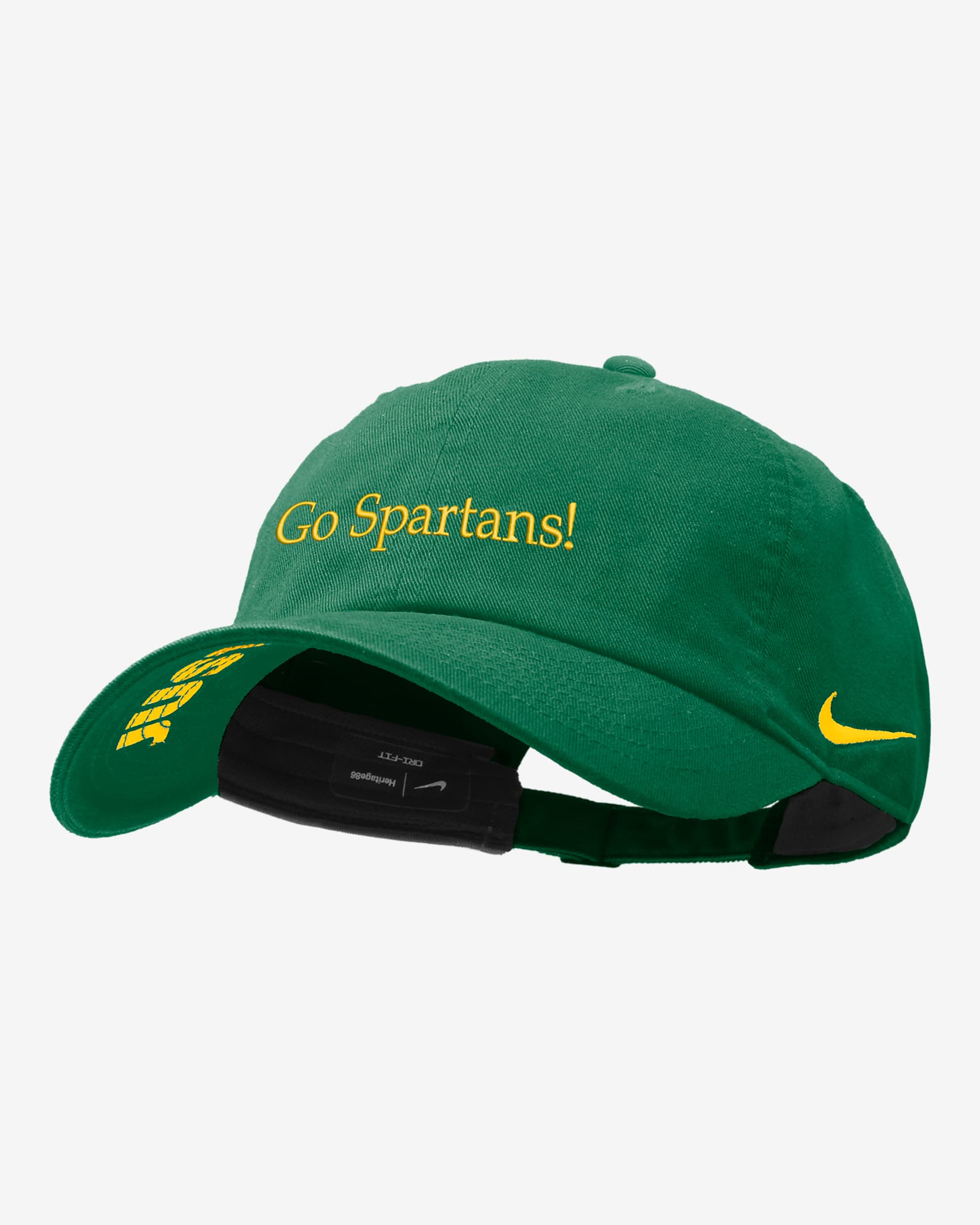 Norfolk State Nike College Adjustable Cap - Pine Green