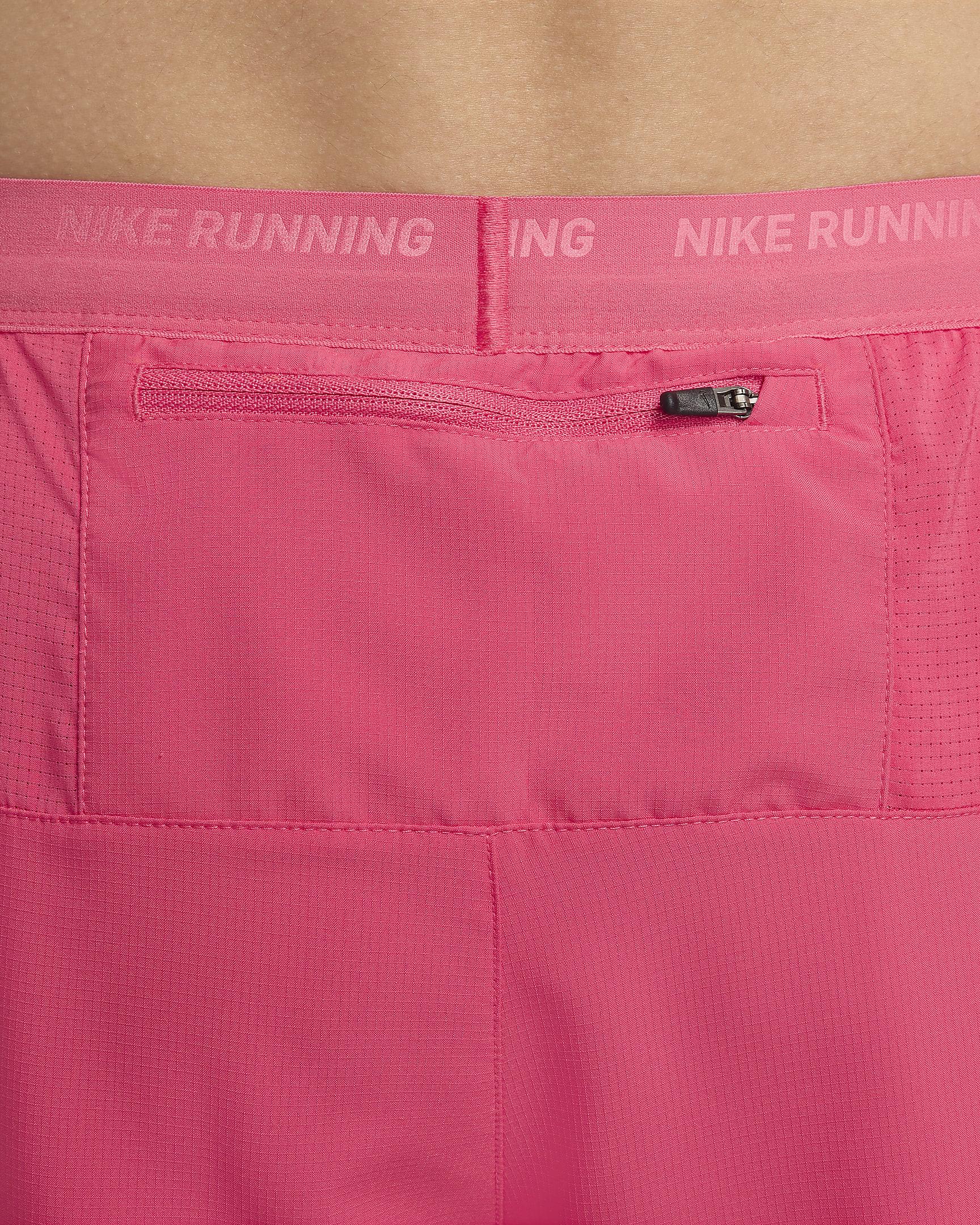 Nike Stride Men's Dri-FIT 18cm (approx.) 2-in-1 Running Shorts - Aster Pink/Aster Pink/Black