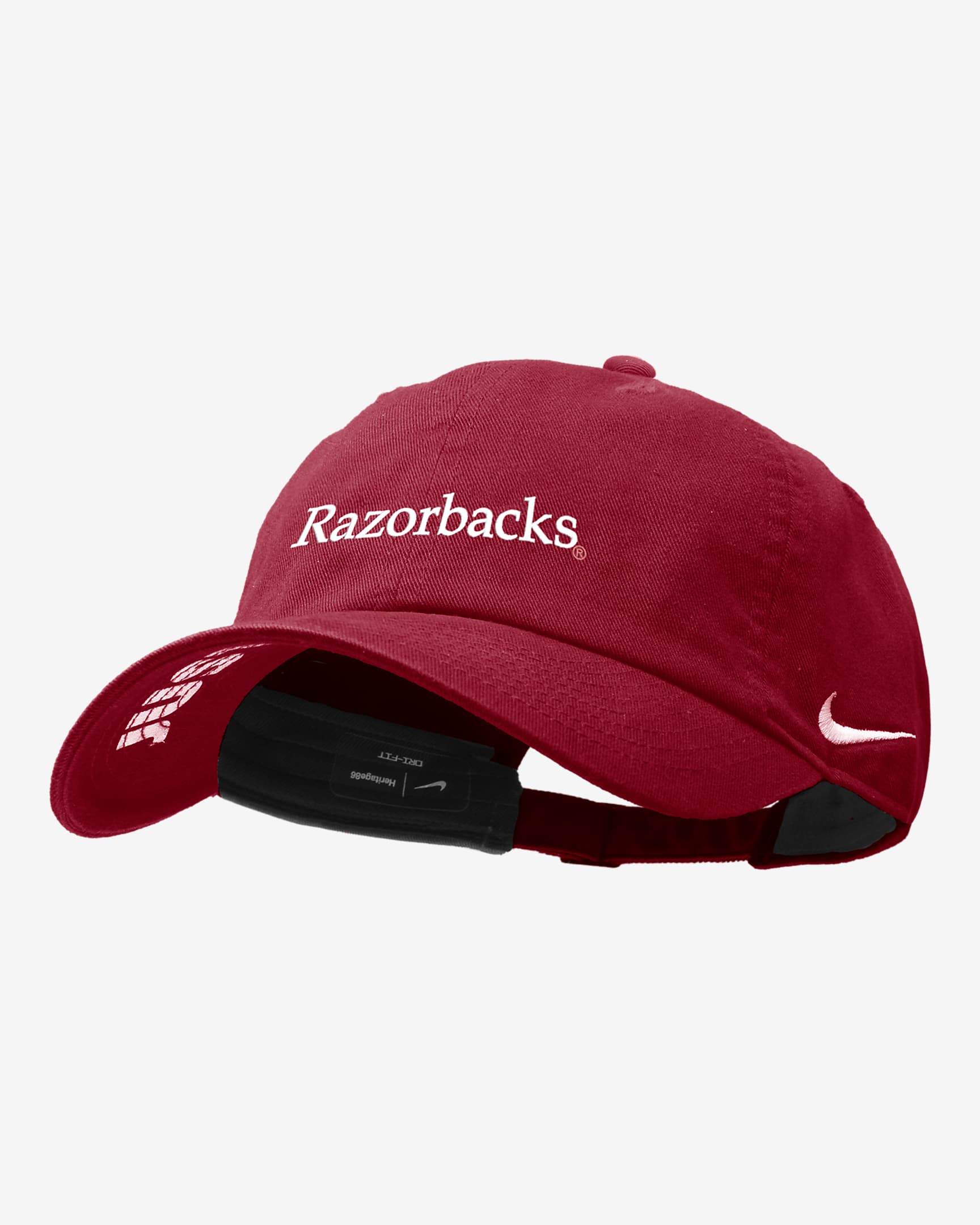 Arkansas Nike College Cap - Crimson