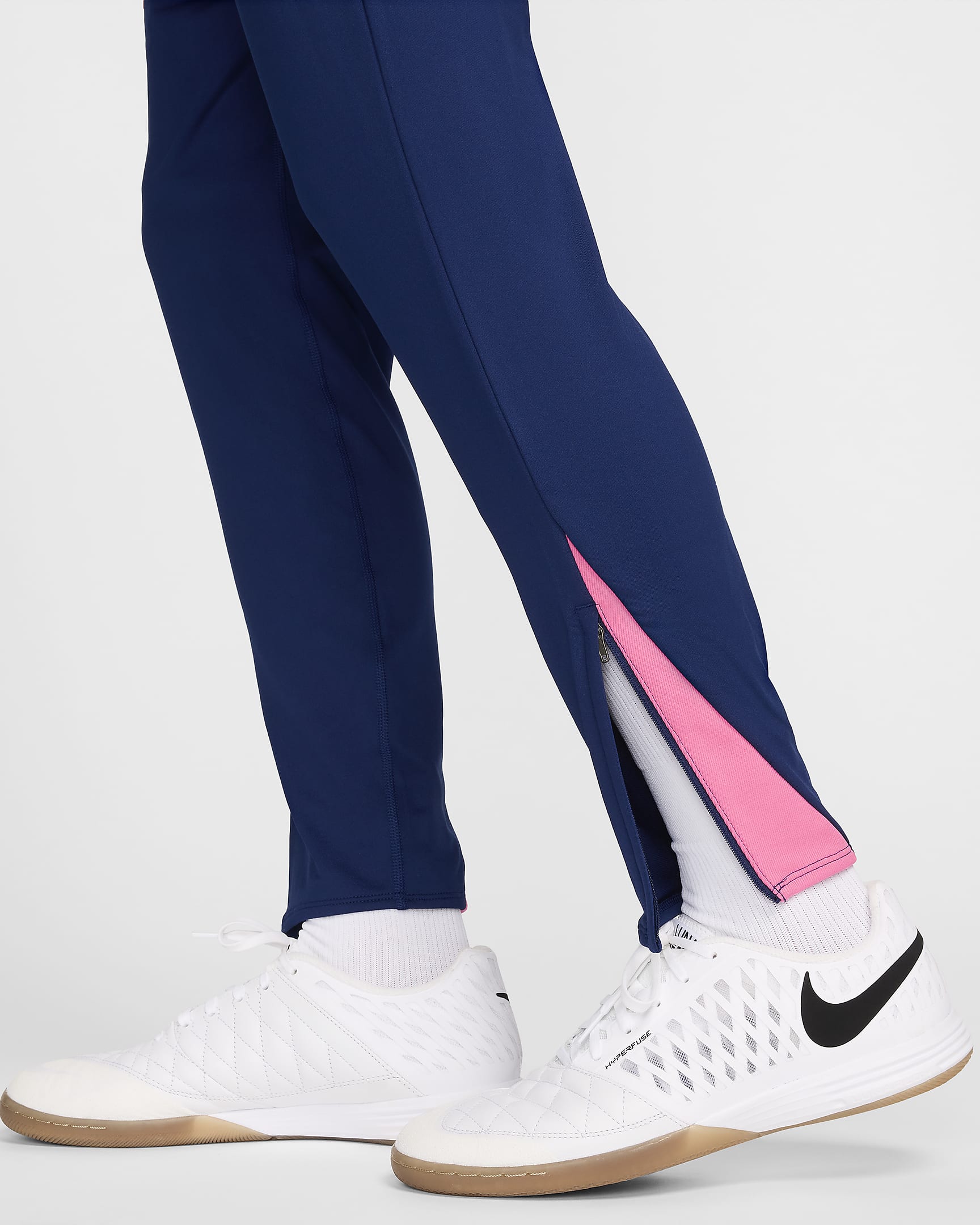 Atlético Madrid Strike Third Men's Nike Dri-FIT Football Pants - Blue Void/Pink Glow