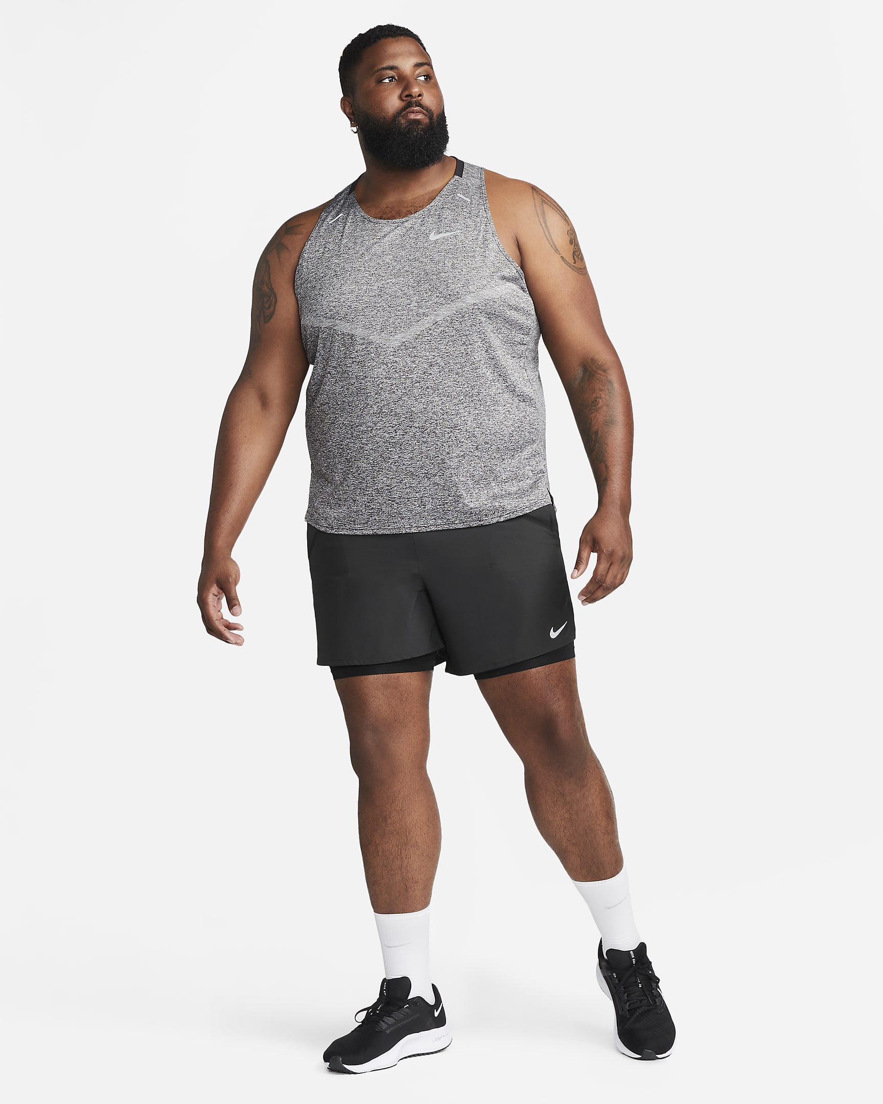 nike stride 2 in 1 shorts