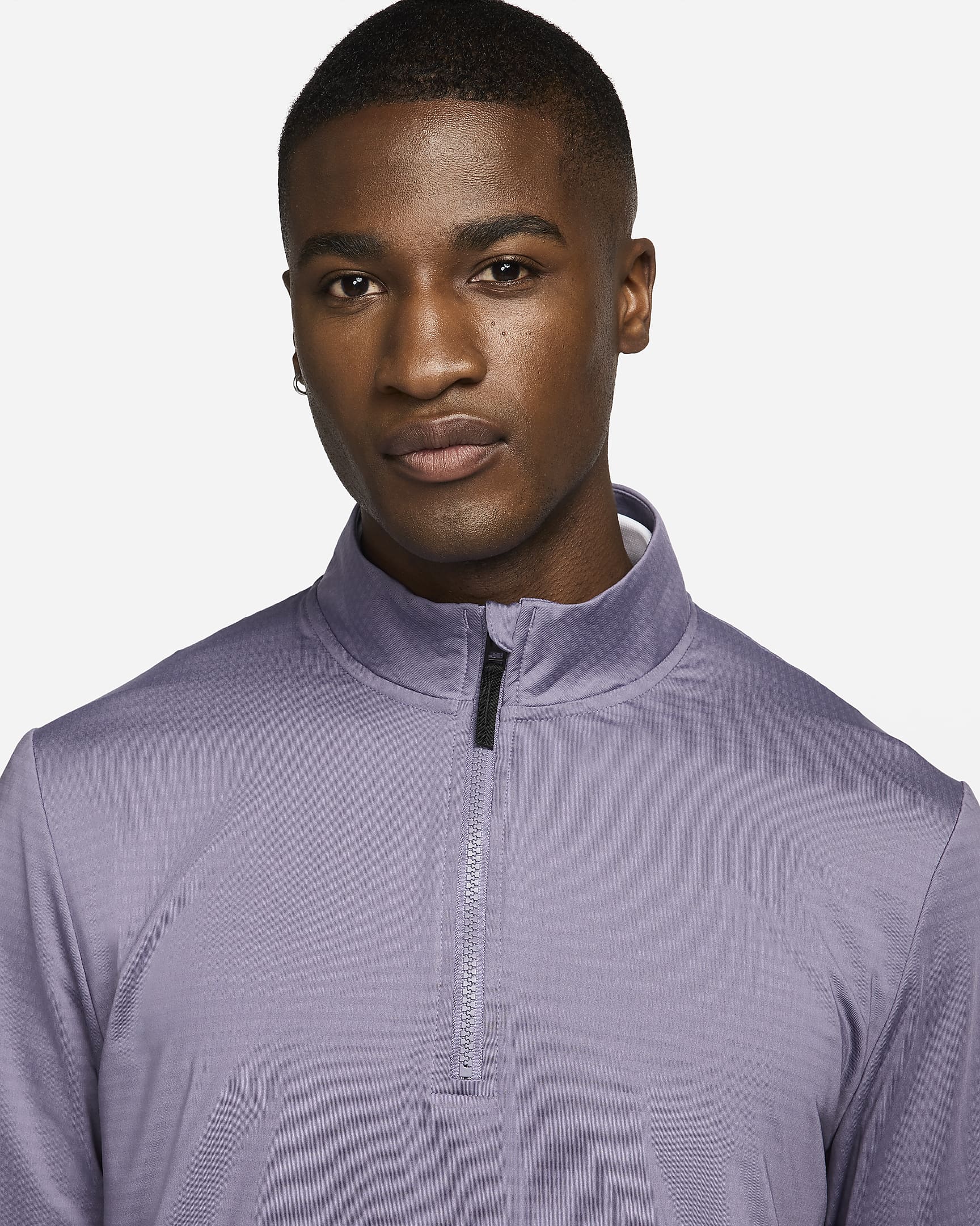 Nike Victory Parte de arriba de golf con media cremallera Dri-FIT - Hombre - Daybreak/Negro