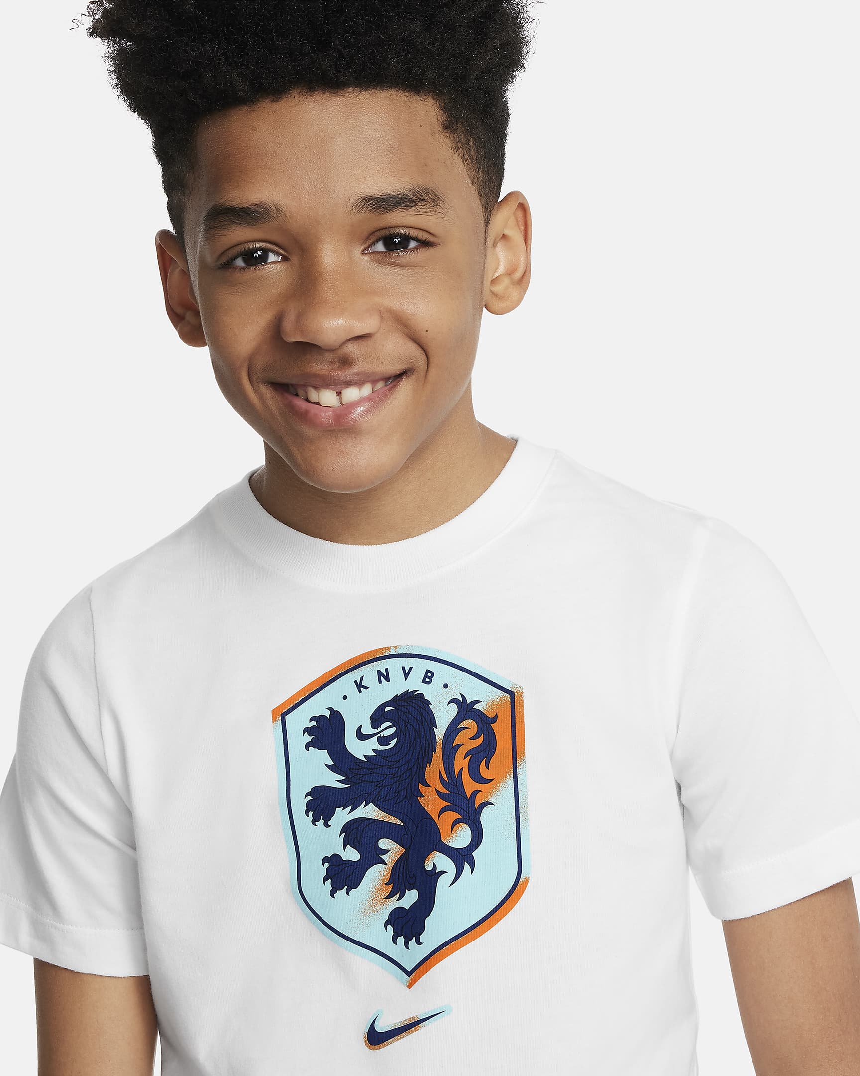 Netherlands Older Kids' Nike Football T-Shirt. Nike UK