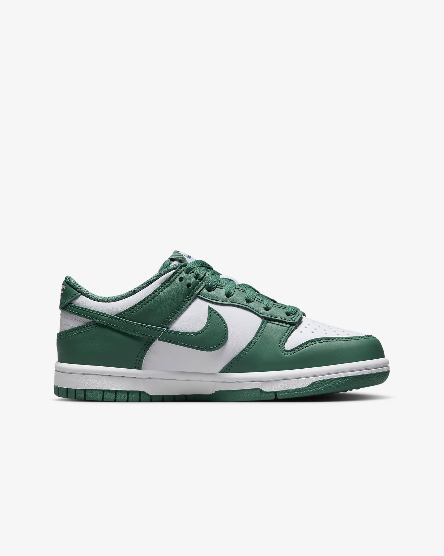 Nike Dunk Low Big Kids' Shoes - White/Bicoastal