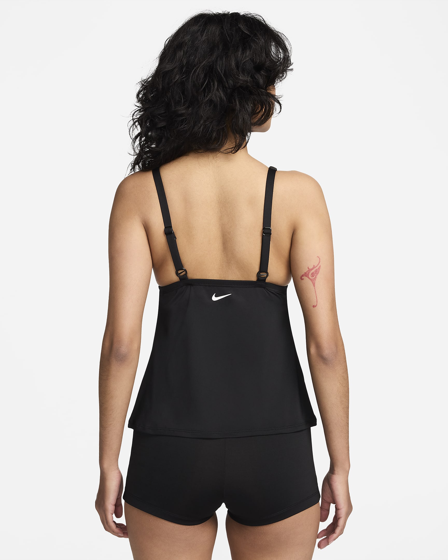 Nike Swim Essential Women's V-Neck Tankini Top. Nike.com