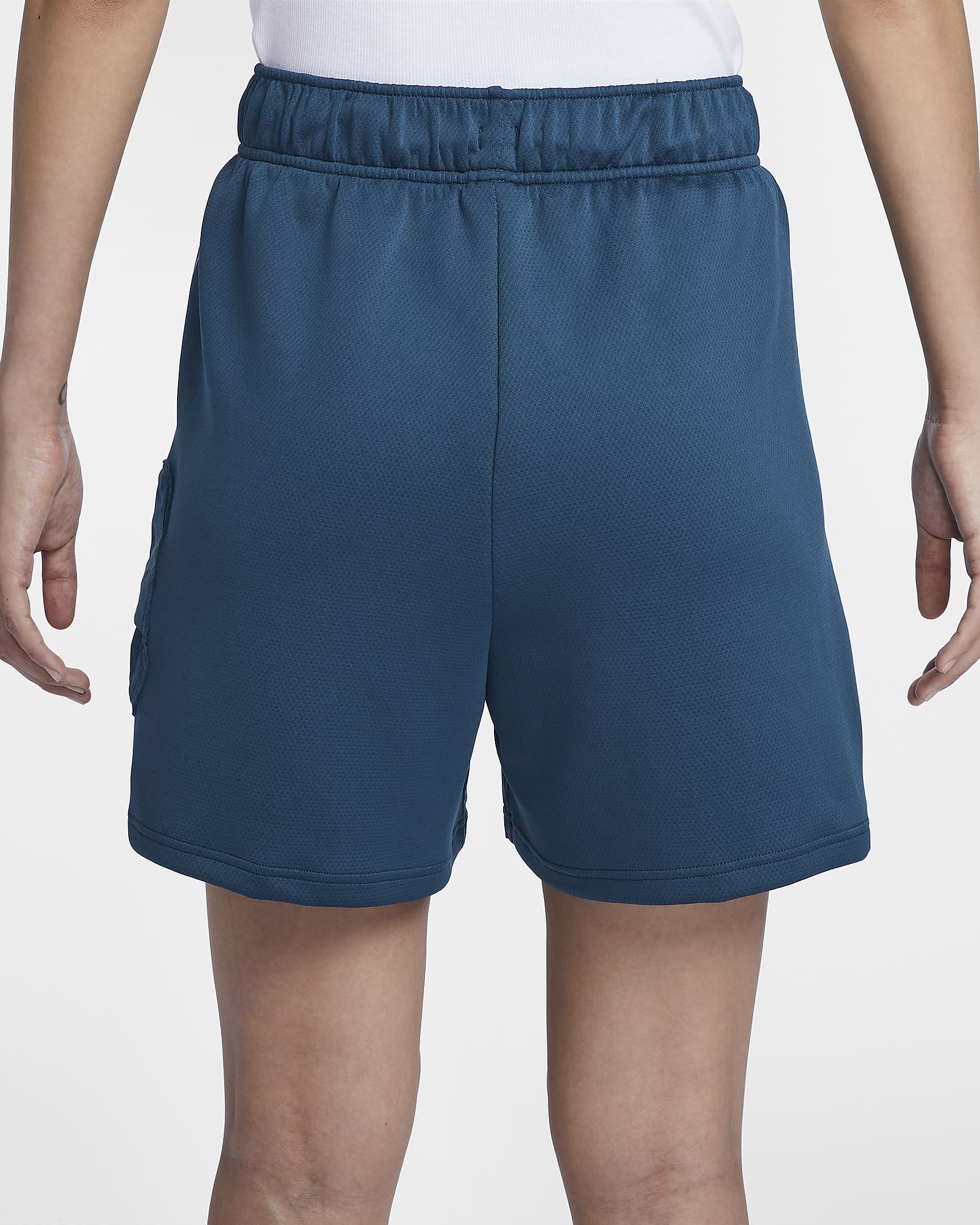 Sabrina Basketball Shorts - Valerian Blue/Blustery/Photon Dust