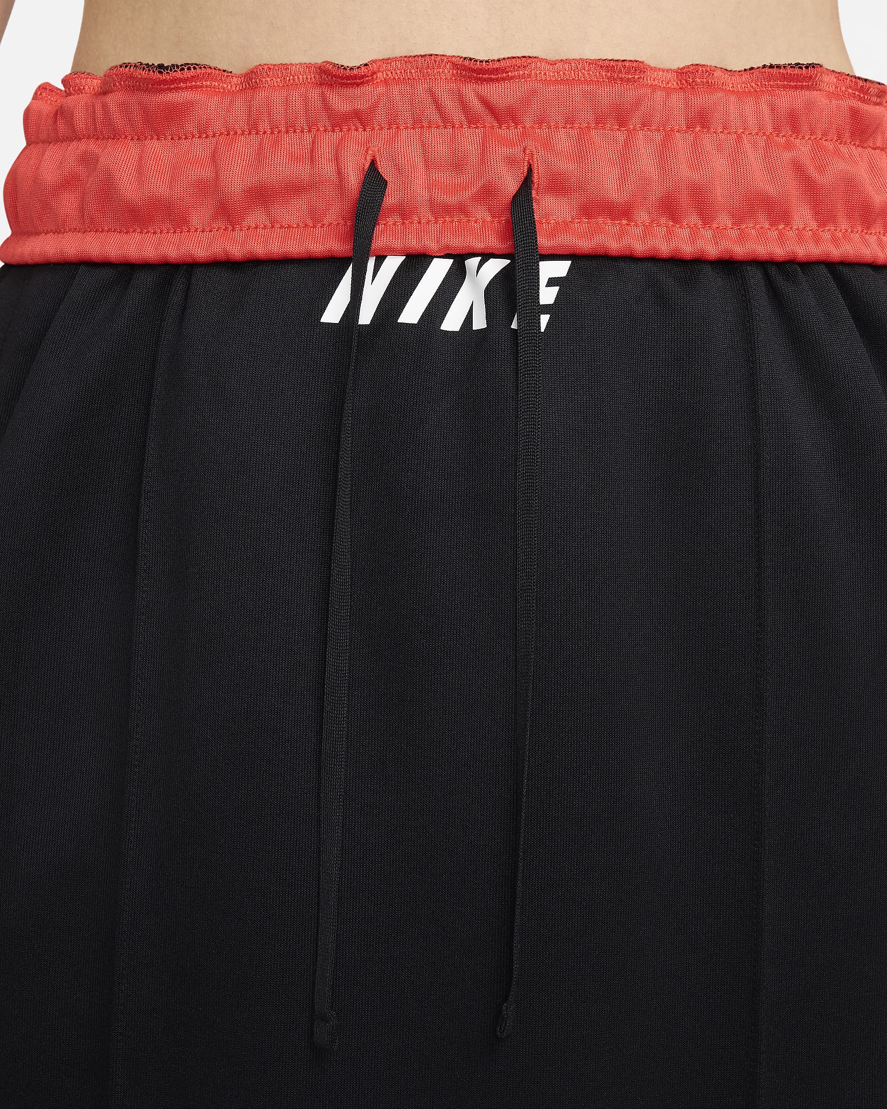 Nike Sportswear Faldilla - Dona - Negre/Carmesí clar/Blanc