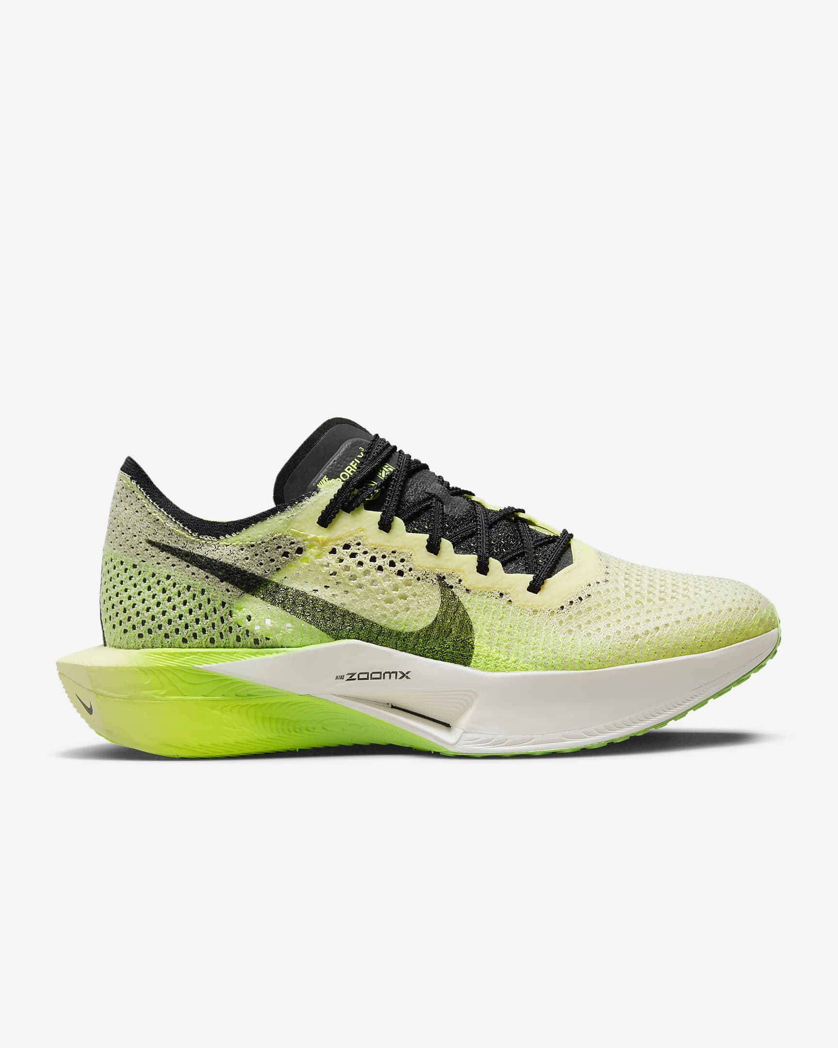 Tenis de correr en carretera para hombre Nike Vaporfly 3 - Verde luminoso/Tinte carmesí/Volt/Negro