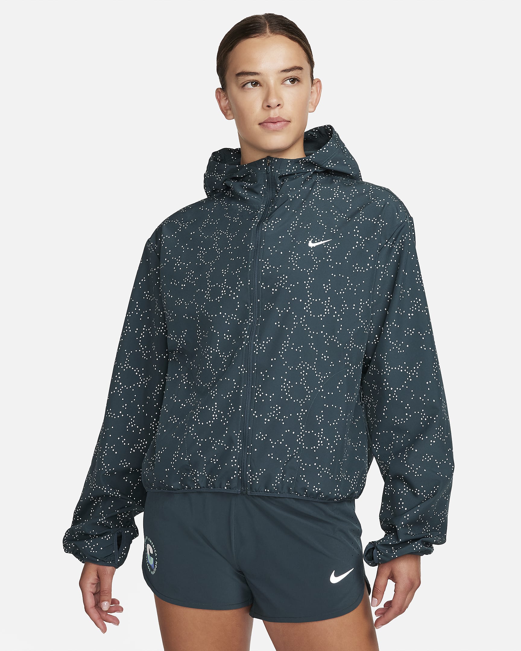 Nike DriFIT Women's Running Jacket. Nike BE