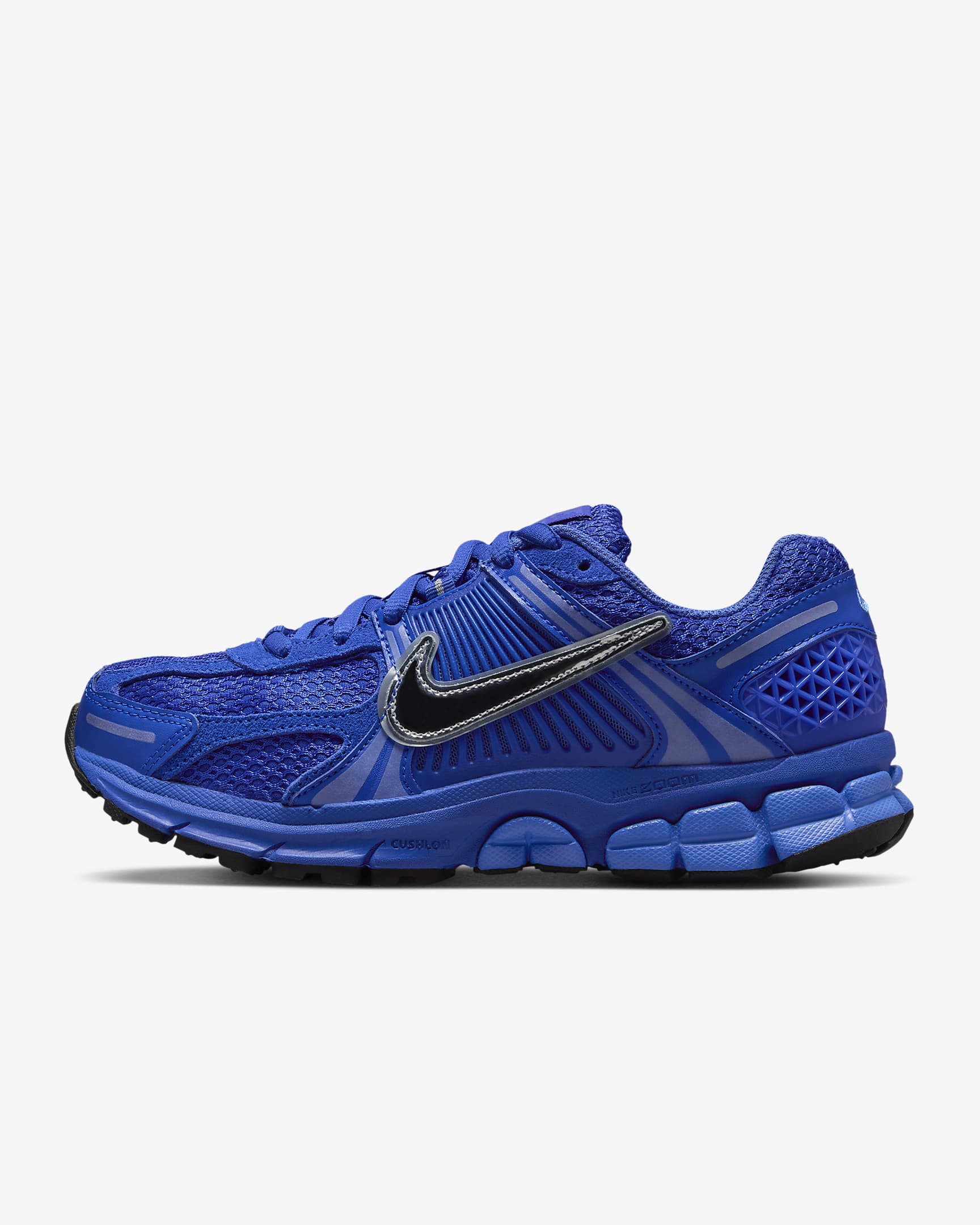 Tenis para mujer Nike Zoom Vomero 5 - Azul carrera/Azul carrera claro/Negro/Plata metalizado