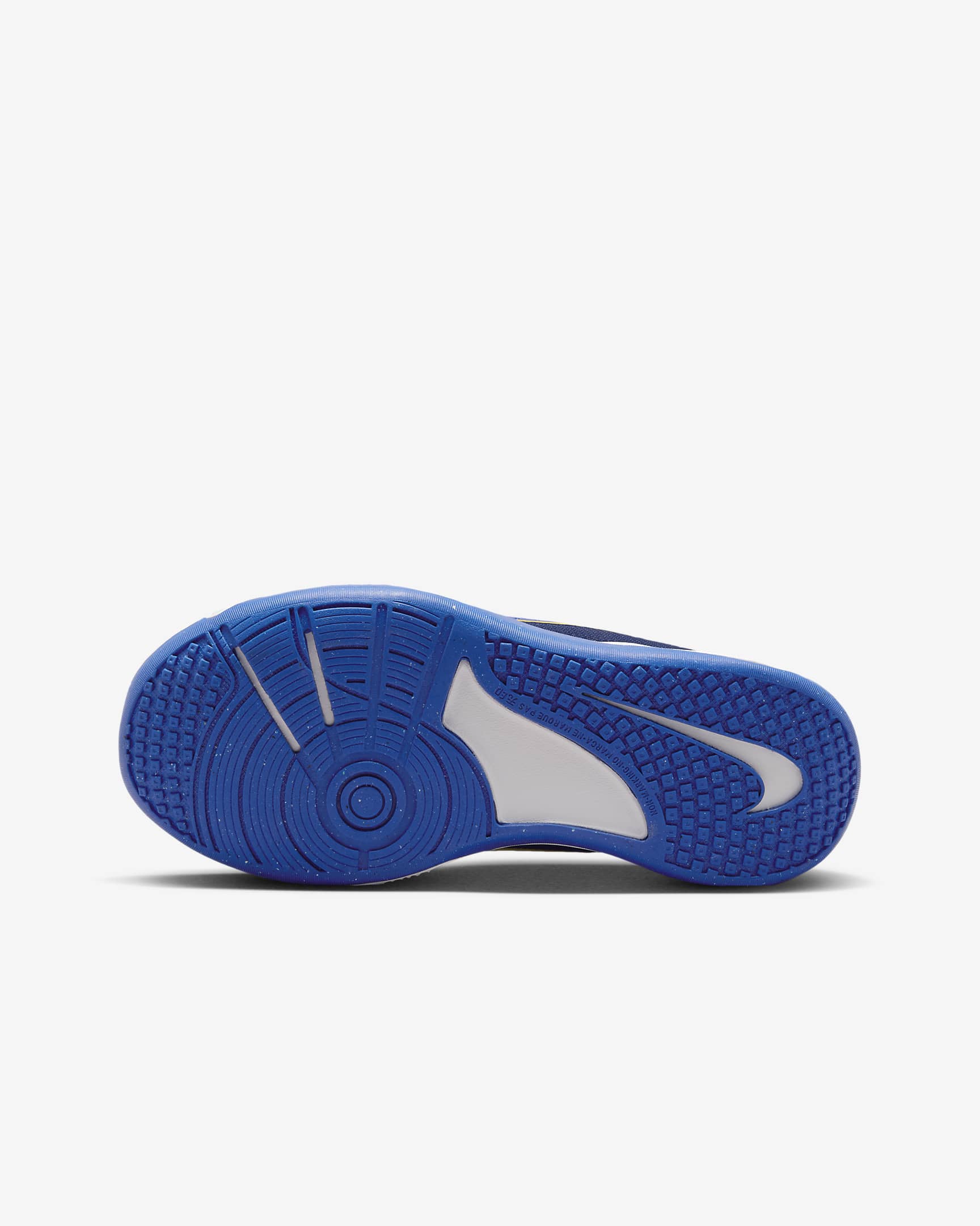 Chaussure de sport en salle Nike Omni Multi-Court pour ado - Midnight Navy/Saturn Gold/Blanc/Hyper Royal