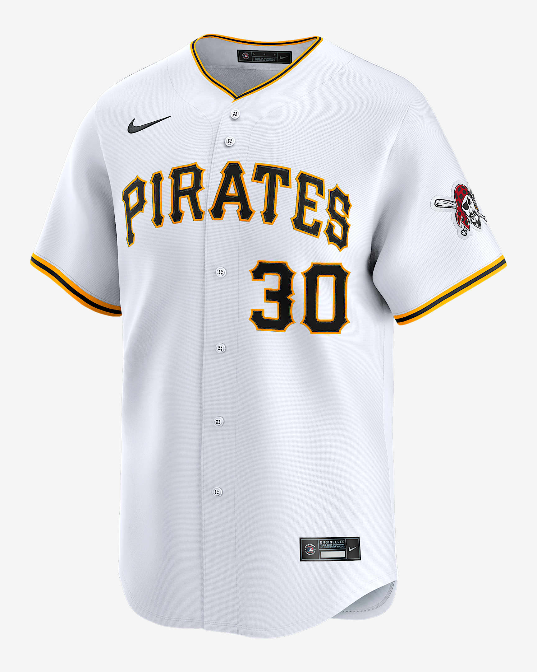Paul Skenes Pittsburgh Pirates Men's Nike Dri-FIT ADV MLB Limited Jersey - White