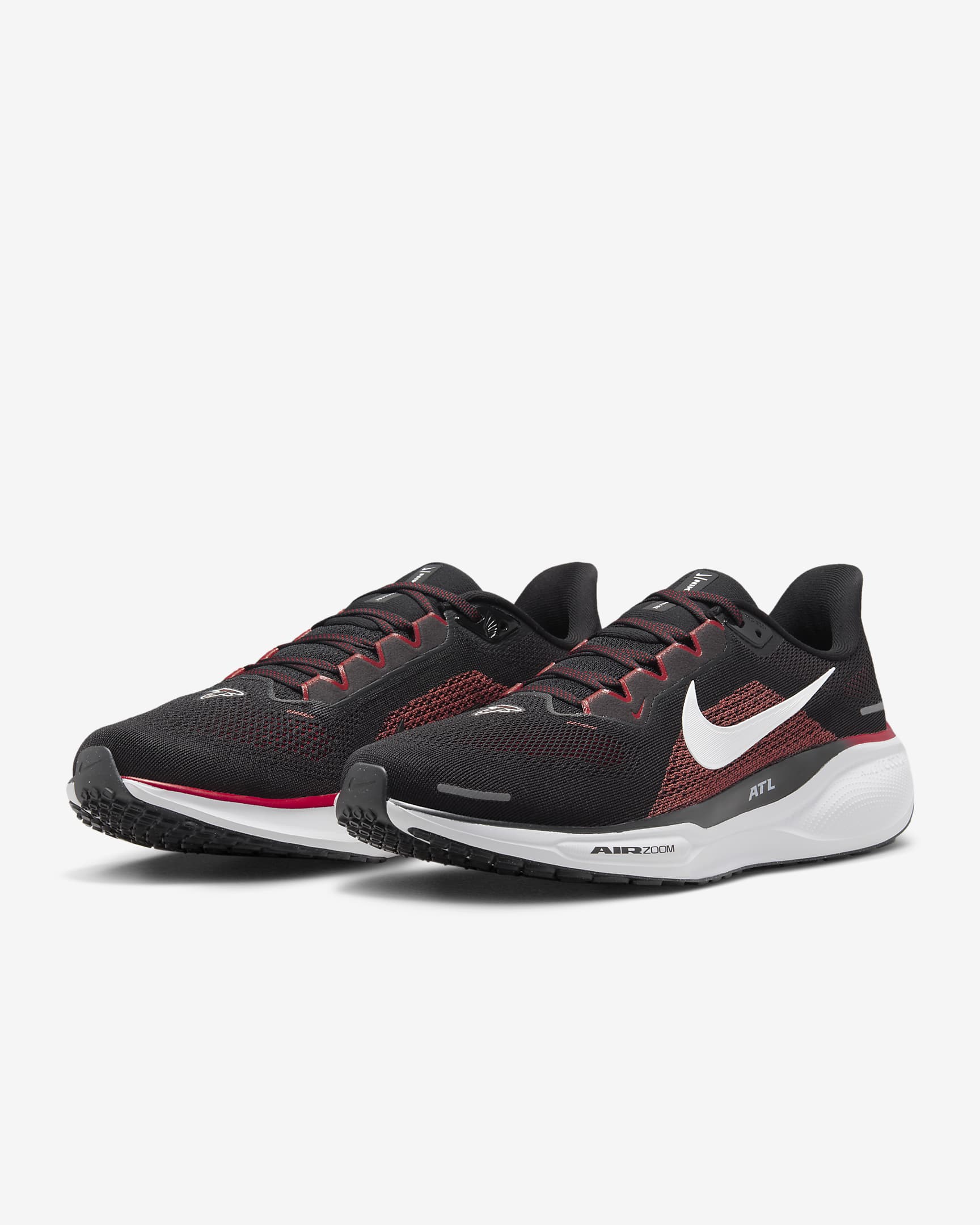 Tenis de correr en pavimento para hombre Nike Pegasus 41 NFL Atlanta Falcons - Negro/Blanco/Rojo gimnasio/Blanco