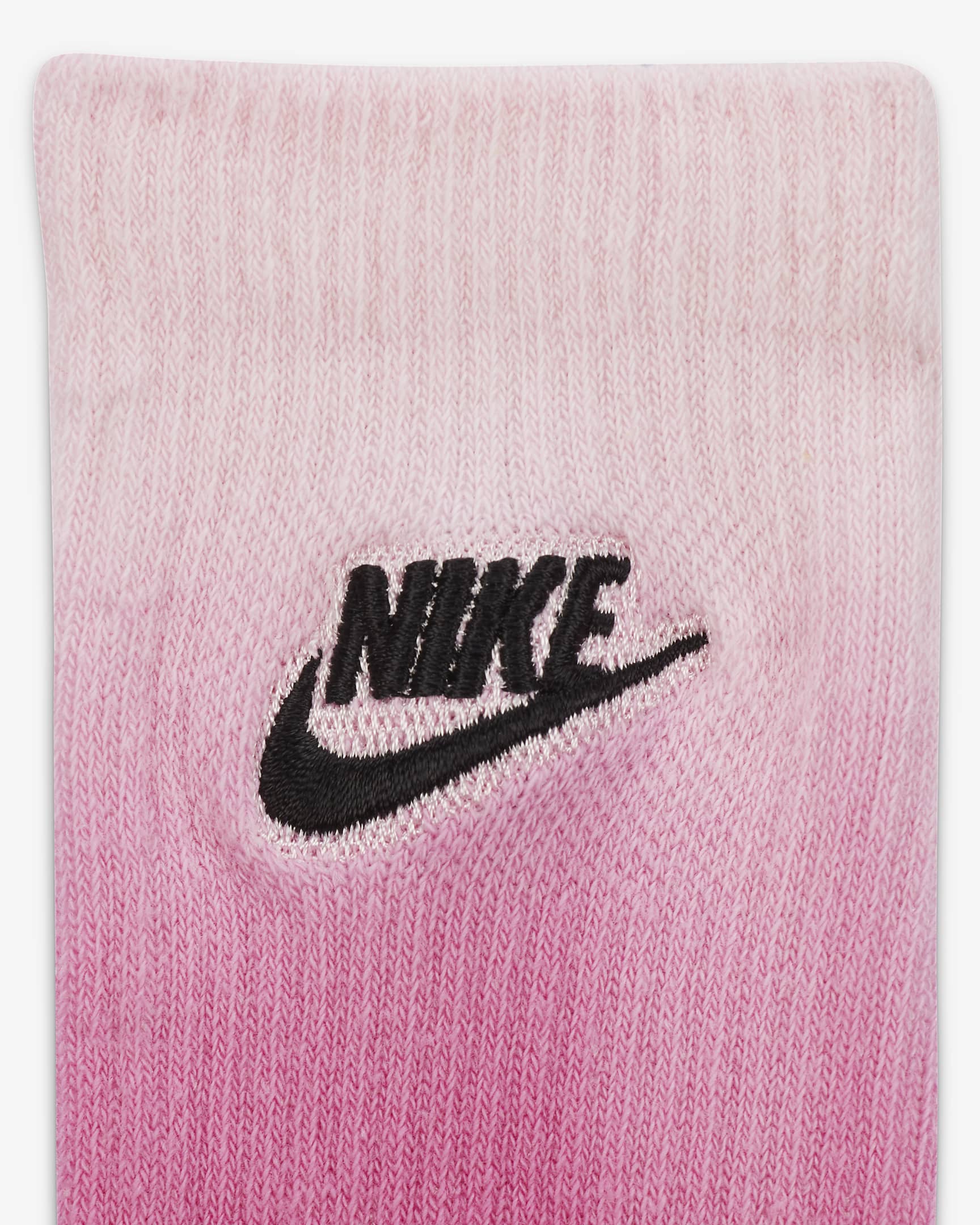 Calcetines largos para niños talla pequeña Nike (paquete de 3) - Fucsia activo