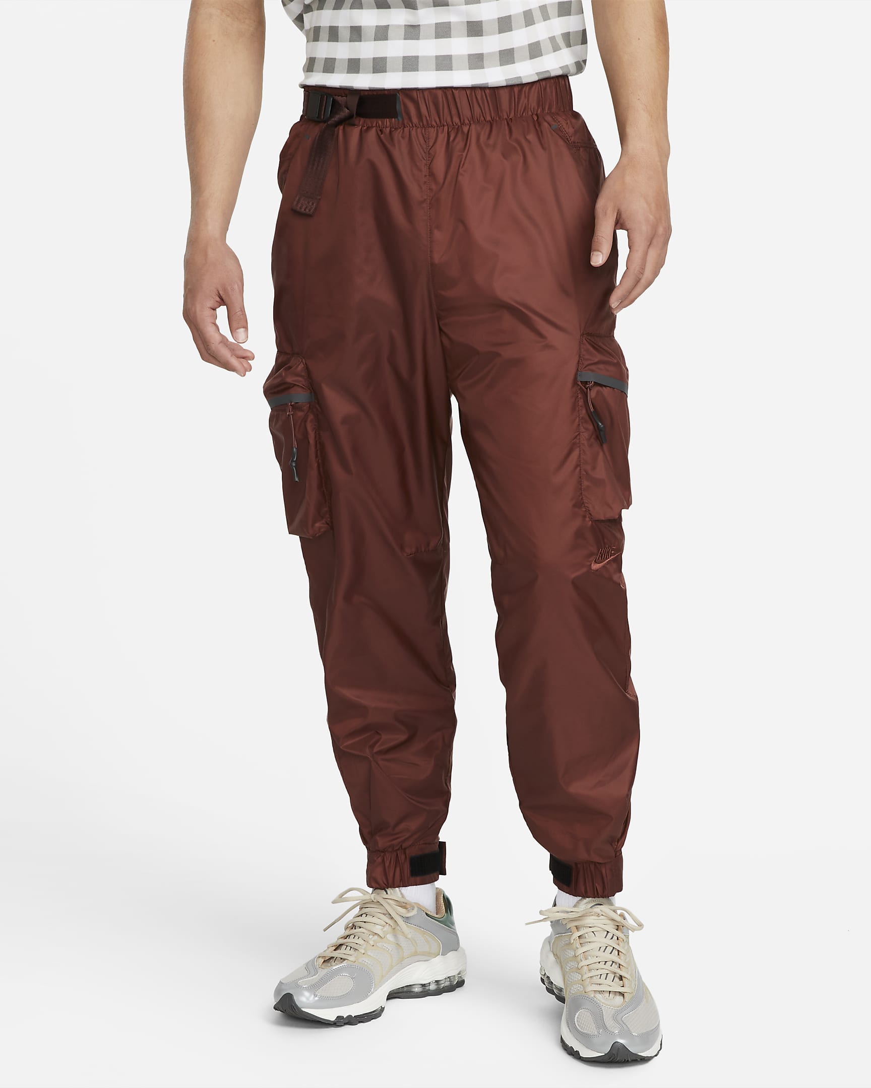 Nike Sportswear Repel Tech Pack Men's Lined Woven Trousers - Dark Pony/Earth/Dark Pony/Dark Pony