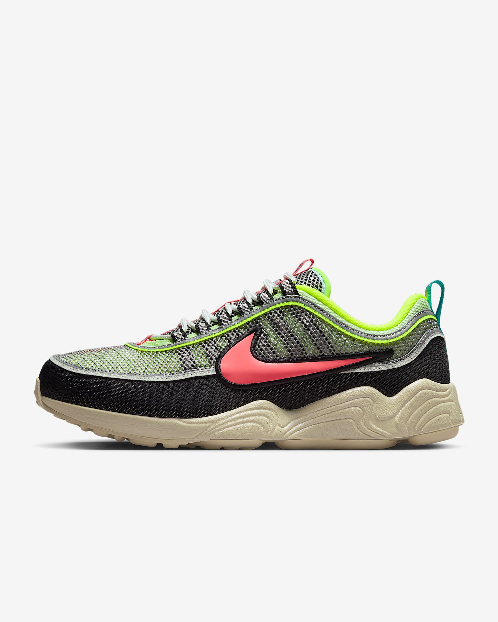 Nike Air Zoom Spiridon Men's Shoes - Barely Volt/Volt/Metallic Silver/Hot Punch