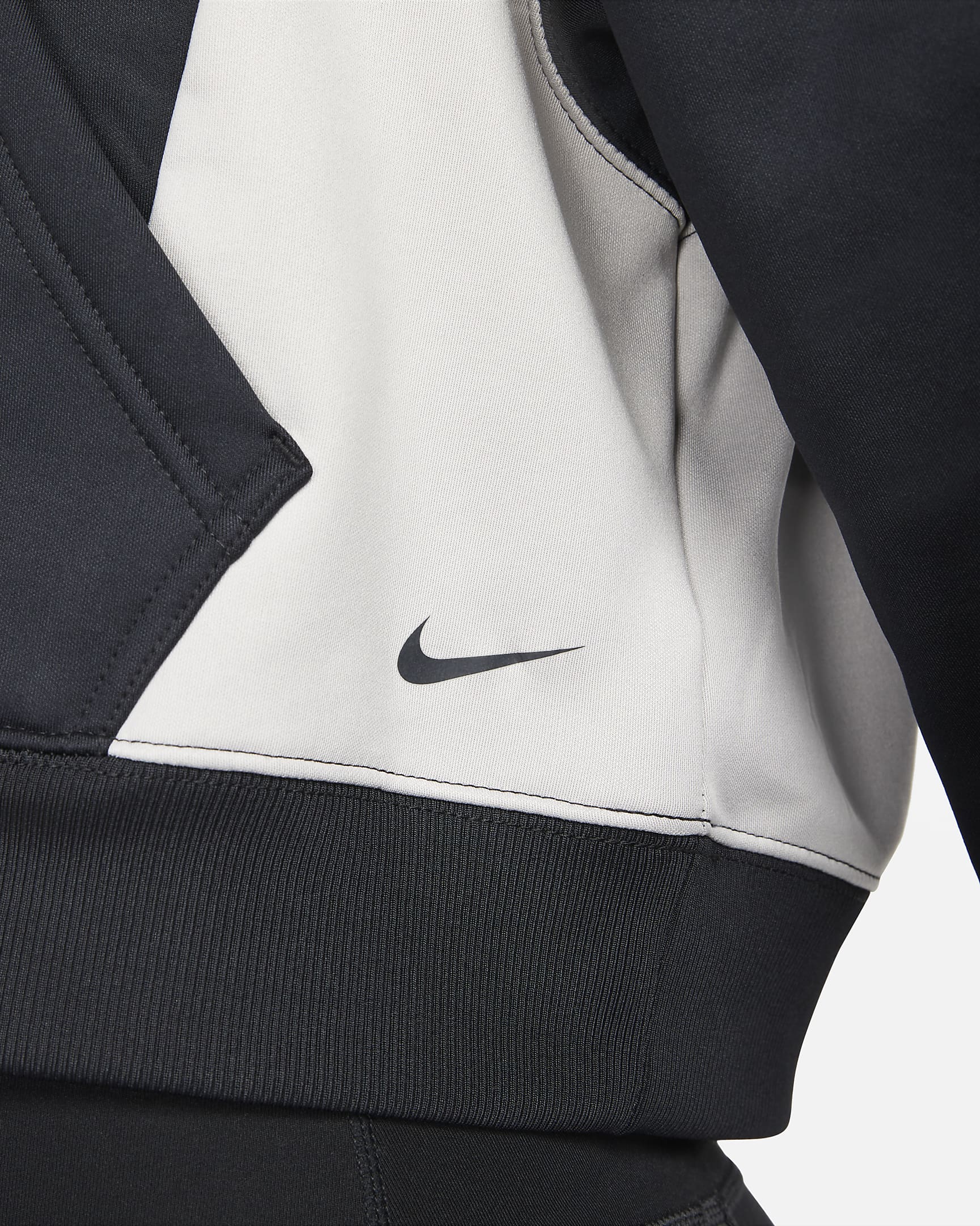 colour block nike sweatshirt