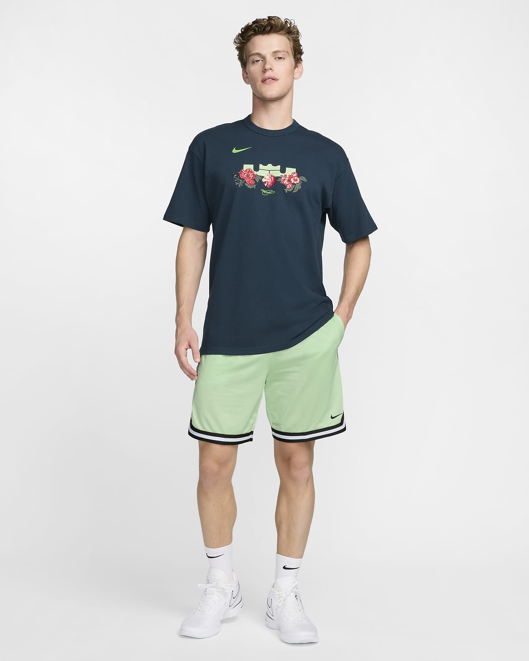 LeBron Men's Max90 Basketball T-Shirt - Armoury Navy