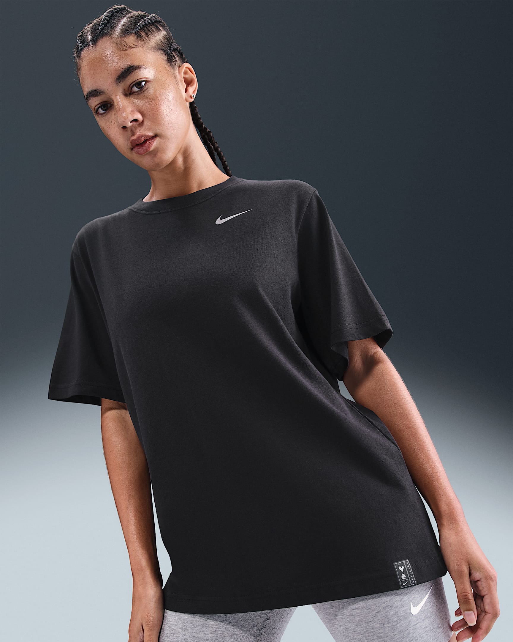 T-shirt Nike Football Tottenham Hotspur pour femme - Noir