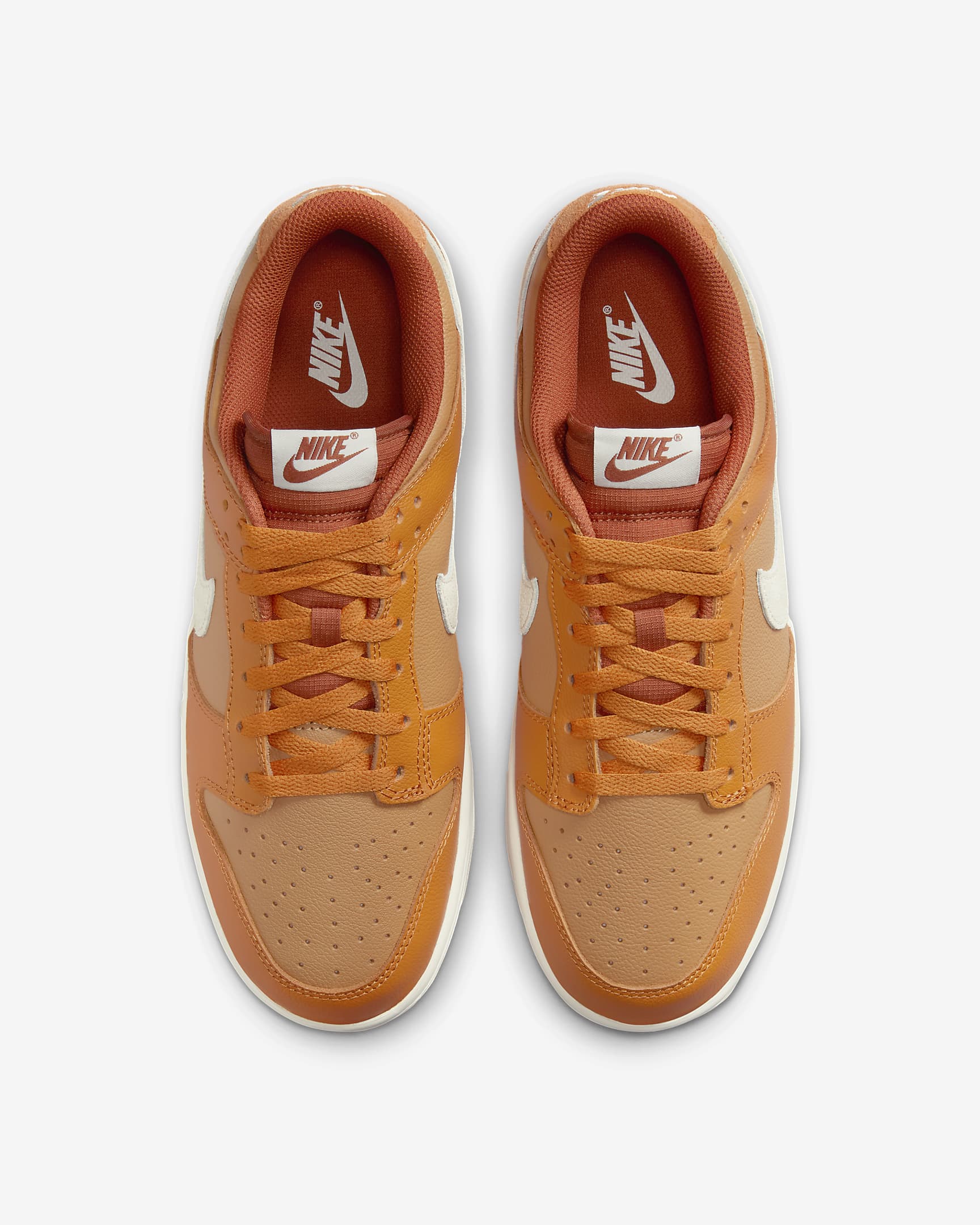 Nike Dunk Low Retro SE Men's Shoes - Monarch/Flax/Dark Russet/Light Orewood Brown