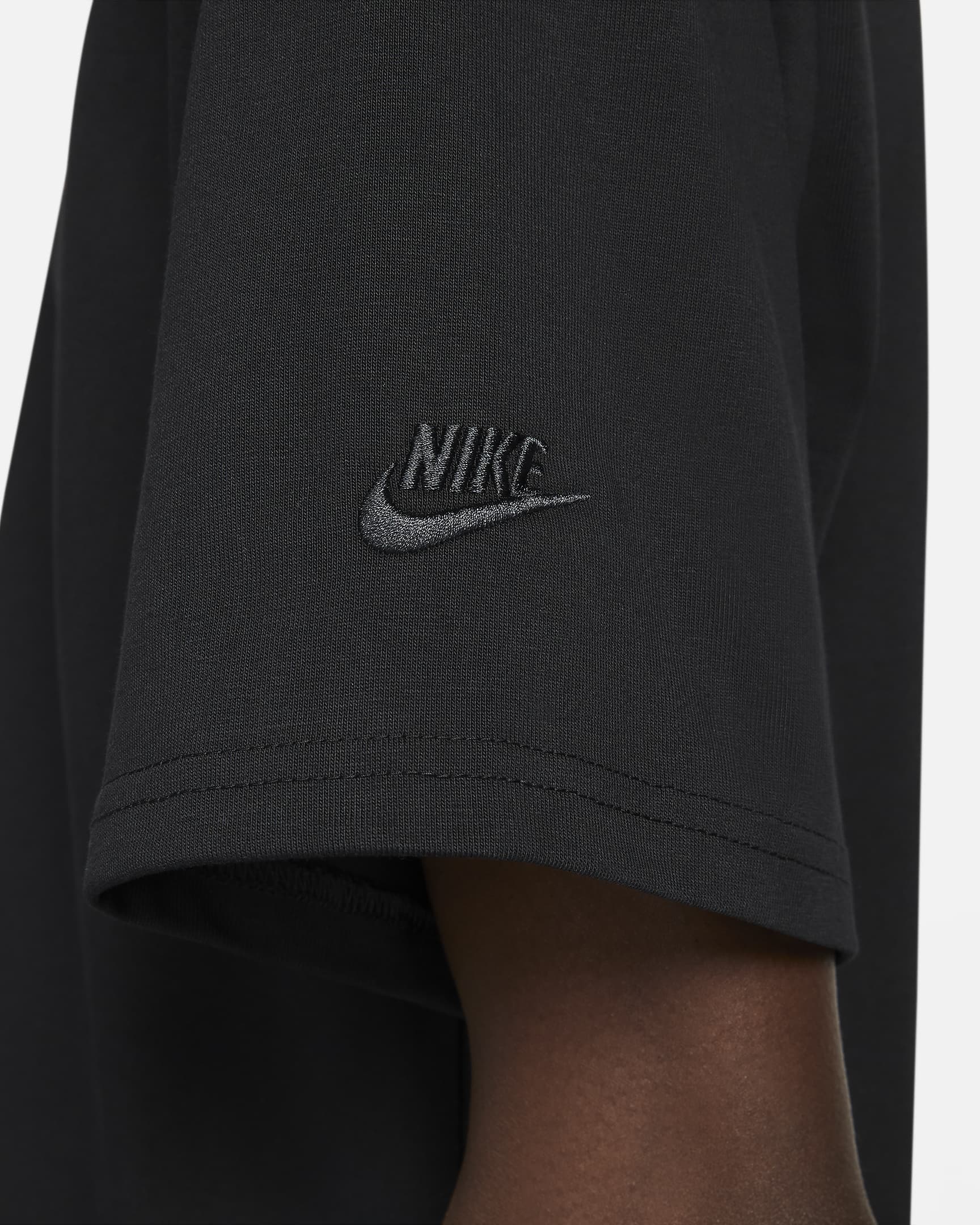 Nike Sportswear Tech Pack Men's Short-Sleeve Dri-FIT Top - Black/Black