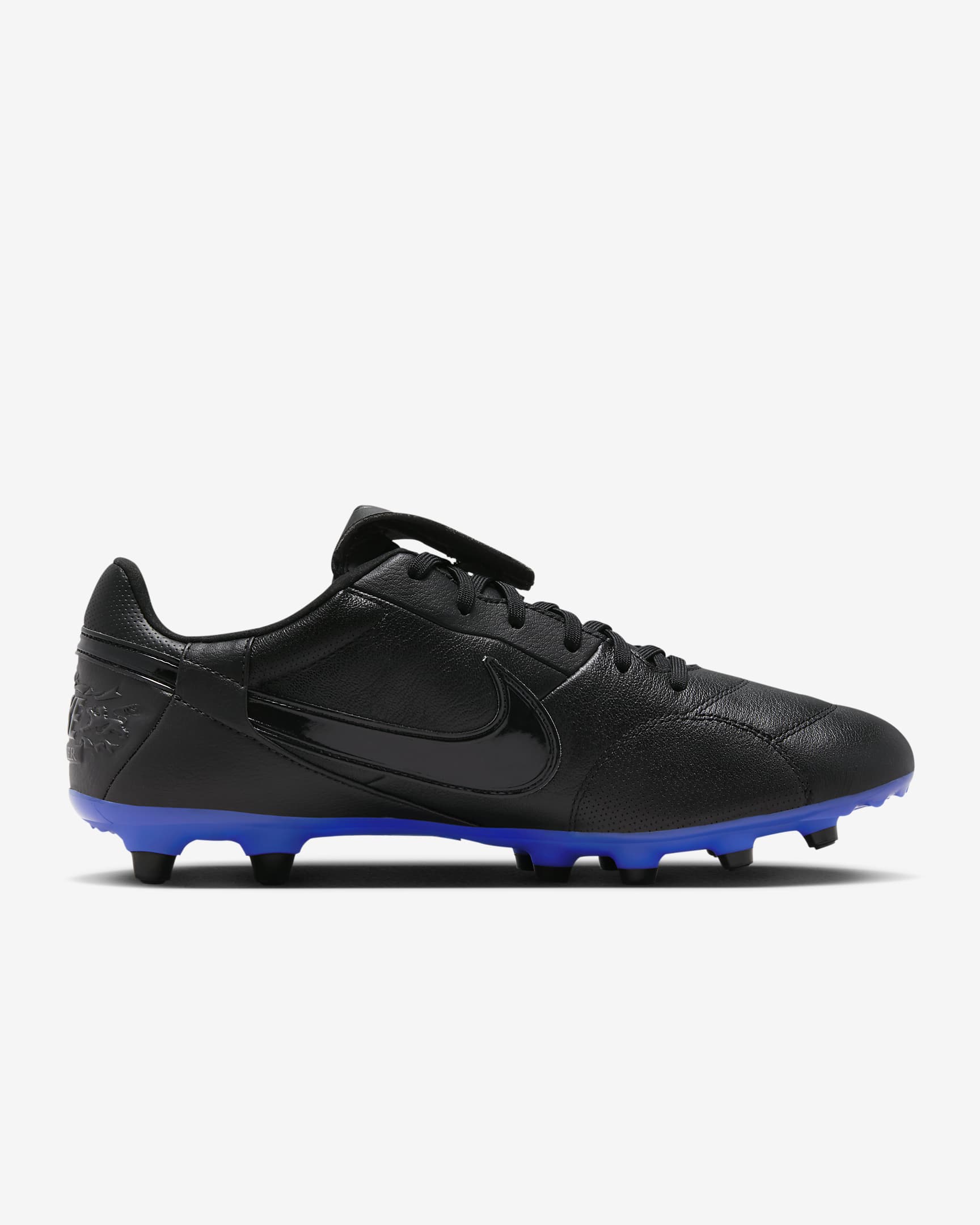 NikePremier 3 Firm-Ground Low-Top Football Boot - Black/Hyper Royal/Black