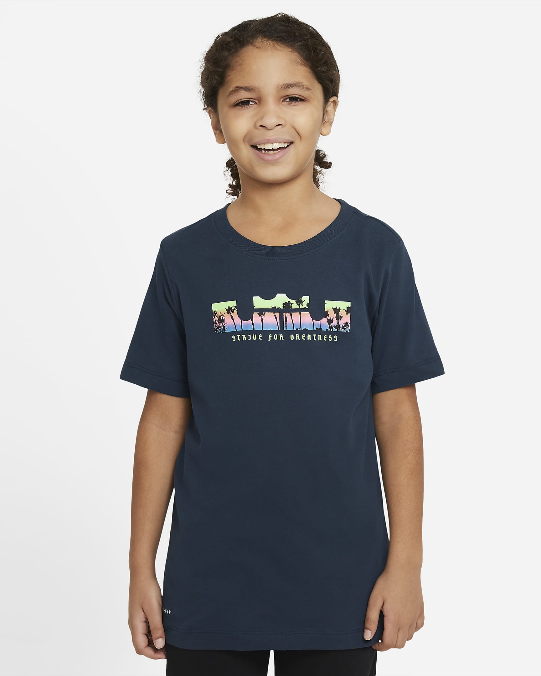Nike Dri-FIT LeBron Big Kids' (Boys') Training T-Shirt. Nike.com