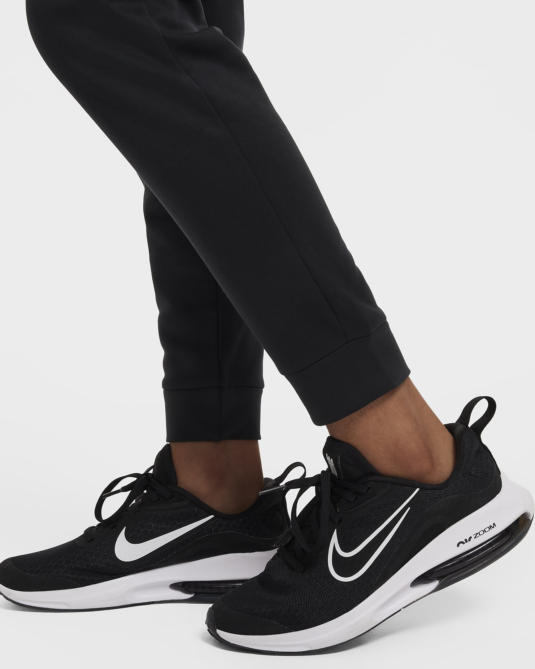 Nike Multi Stain Repel Big Kids' Therma-FIT Joggers - Black/White