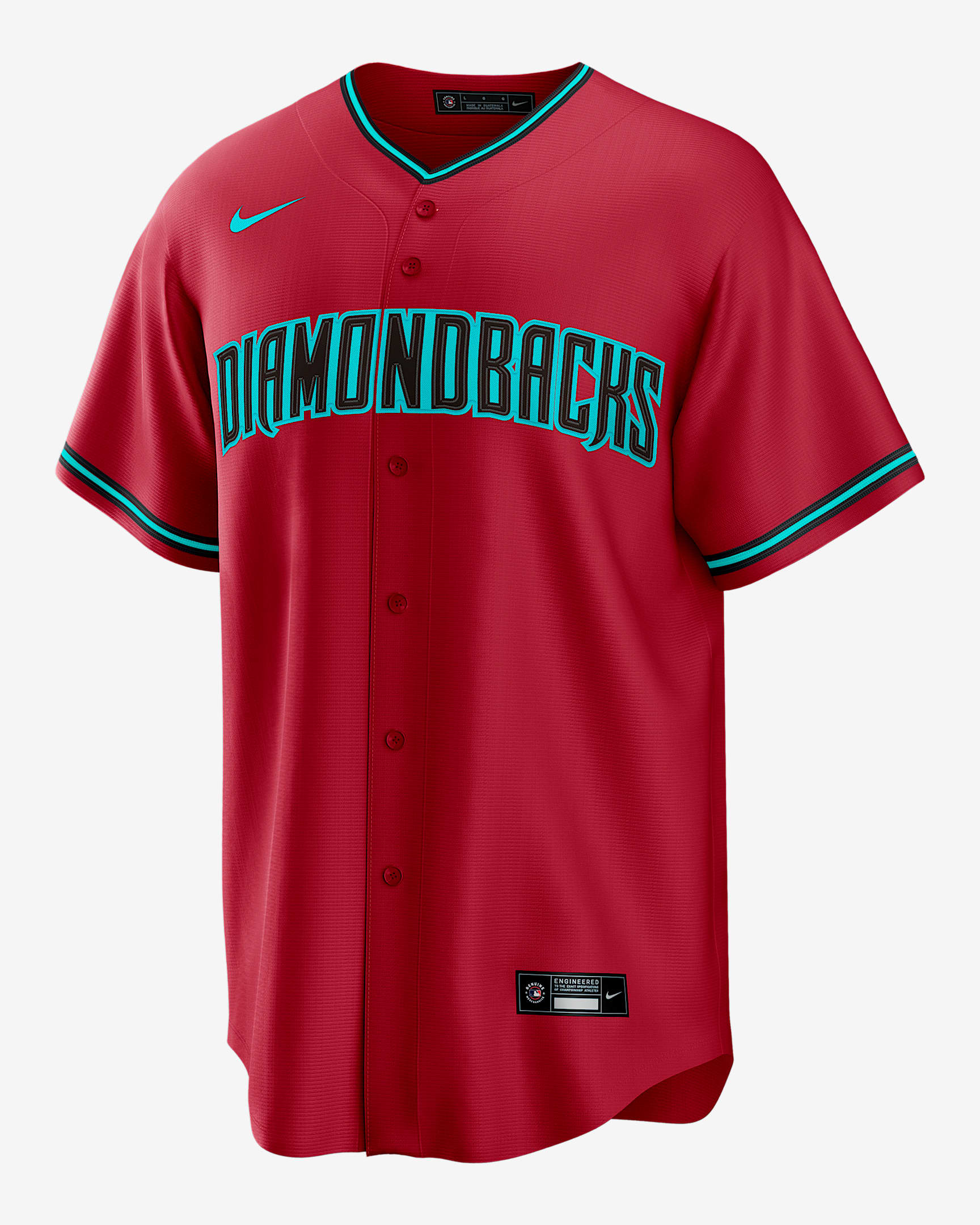Jersey Nike de la MLB Replica para hombre Ketel Marte Arizona Diamondbacks - Carmesí