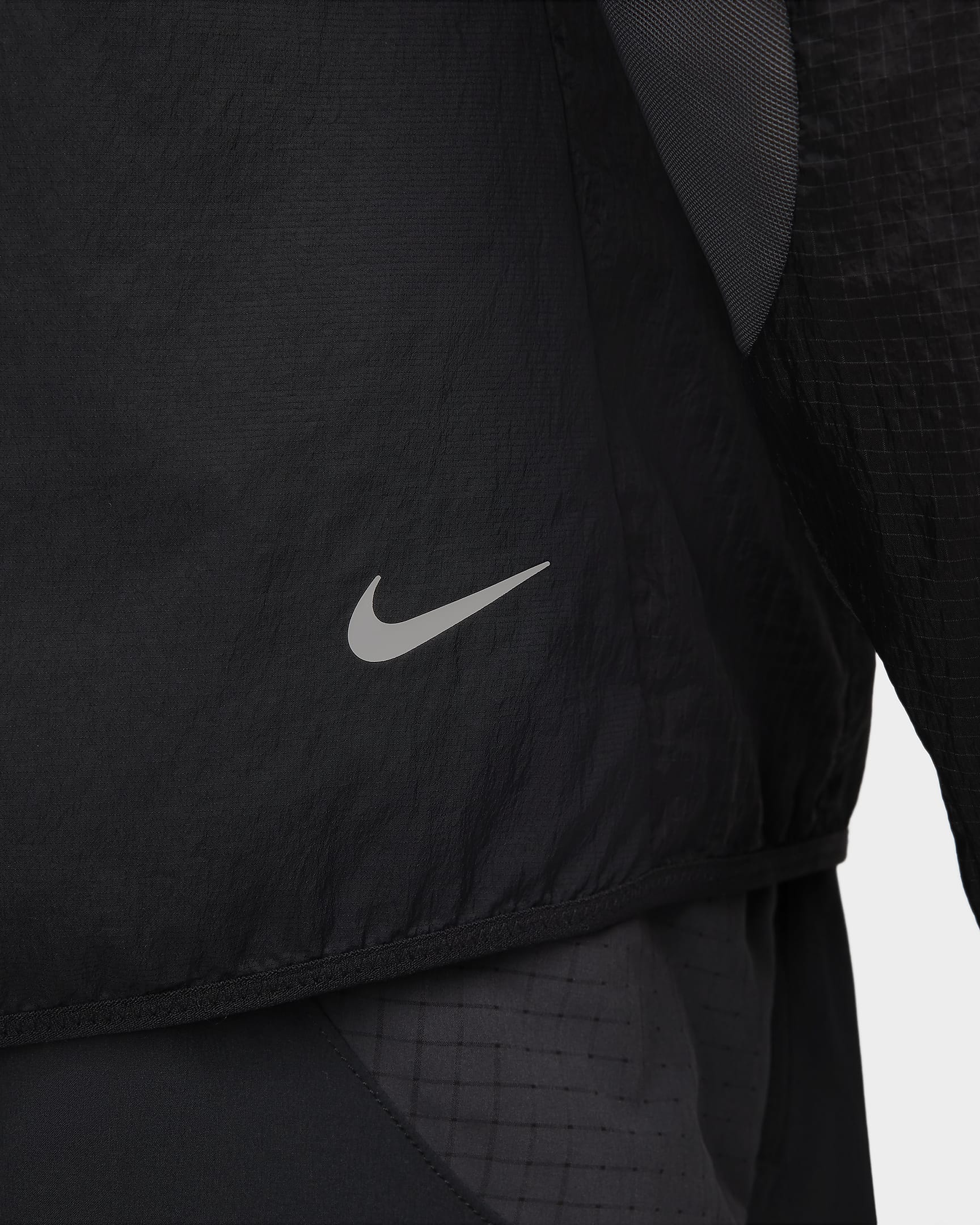 Nike Trail Aireez Chaqueta de running - Hombre - Negro/Anthracite/Summit White