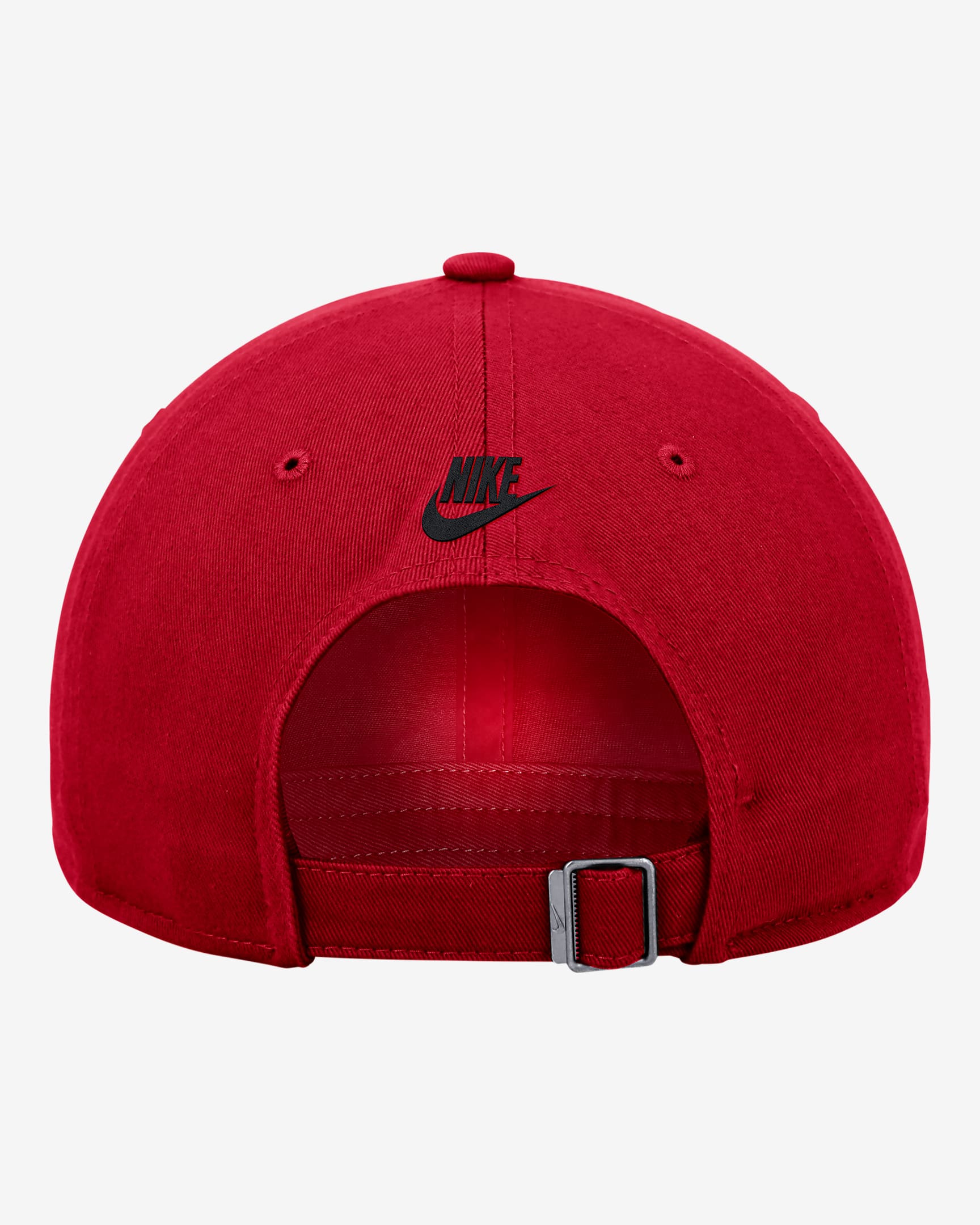 Georgia Logo Nike College Adjustable Cap - University Red