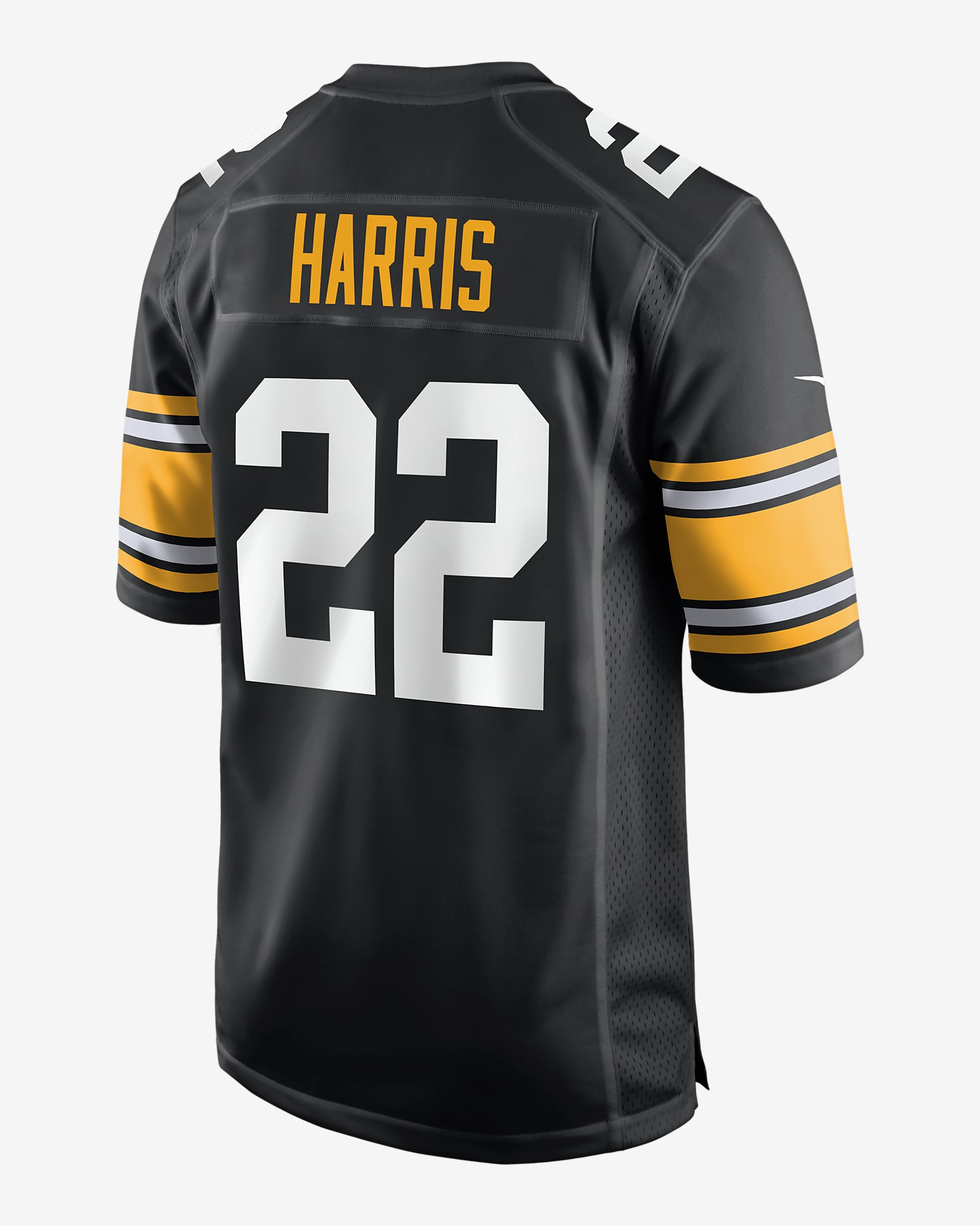 NFL Pittsburgh Steelers (Najee Harris) Men's Game Football Jersey.