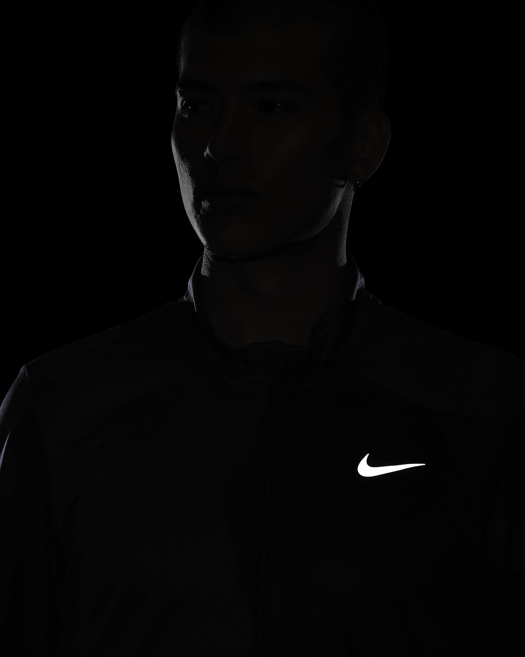 Nike Pacer Dri-FIT rövid cipzáras férfi futófelső - Obsidian