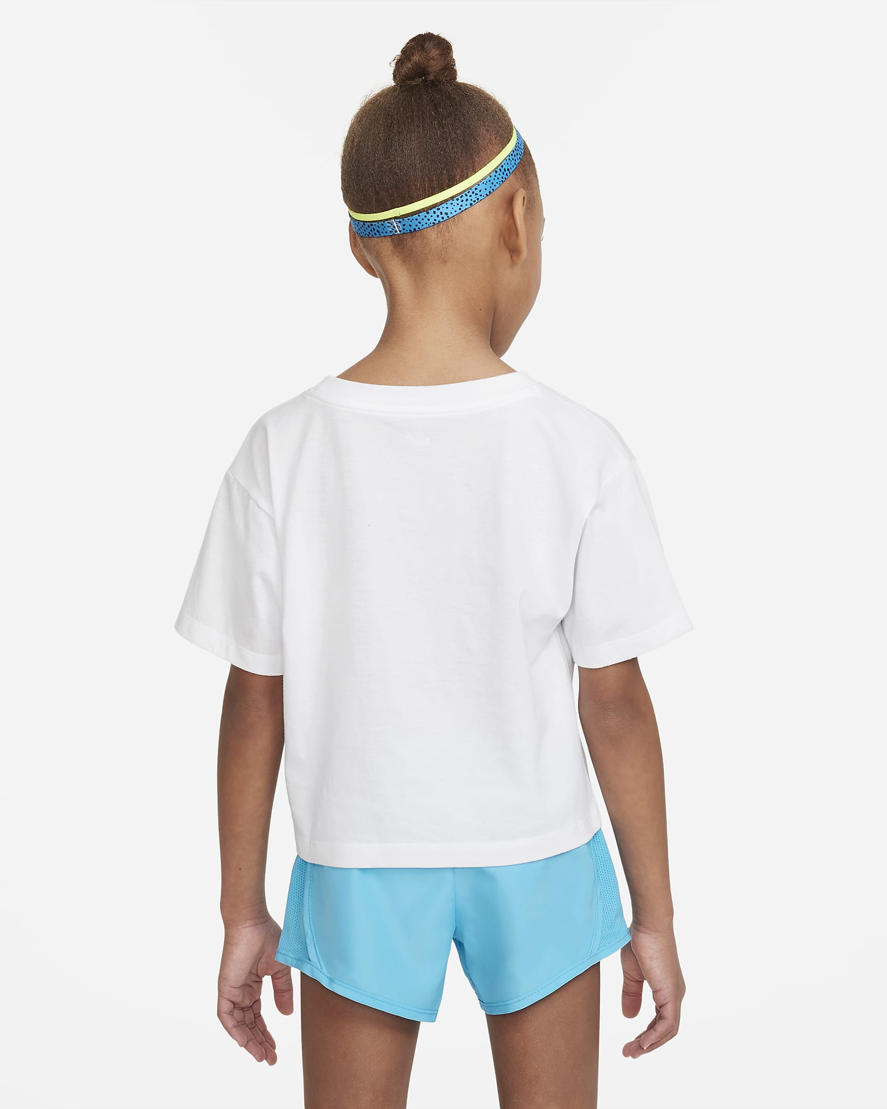 Nike Kids Create Graphic Boxy Tee Little Kids' T-Shirt - White