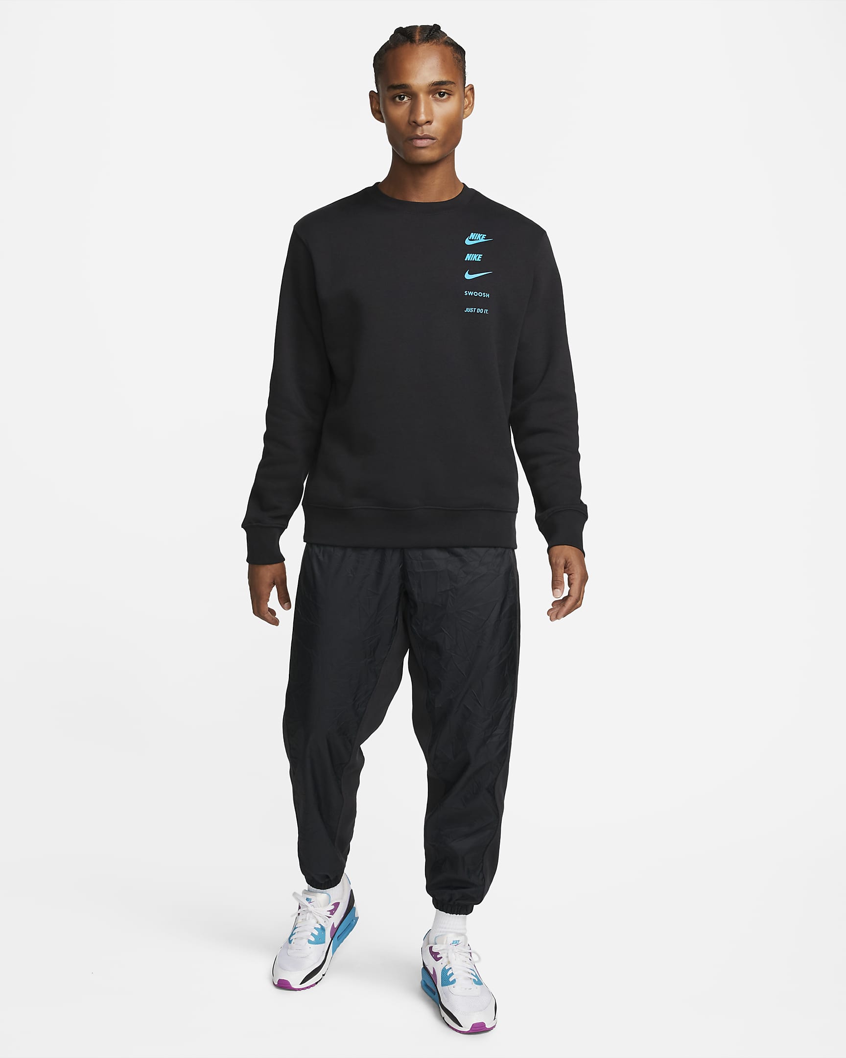 Nike Sportswear Standard Issue Men's Crew-Neck Sweatshirt. Nike CA
