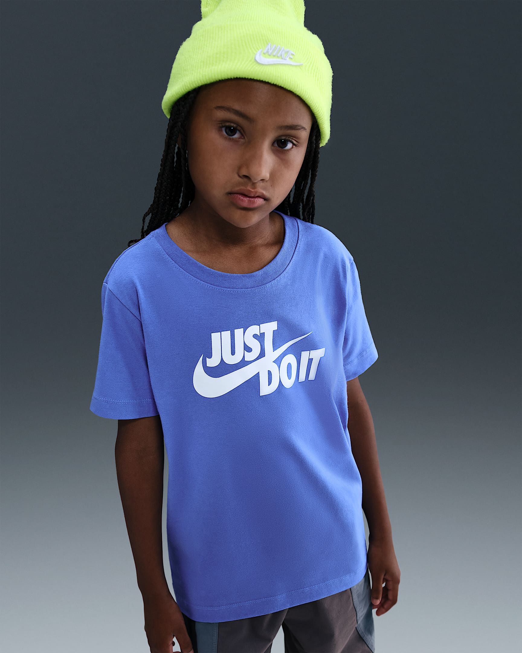 Nike Sportswear Big Kids' T-Shirt - Comet Blue