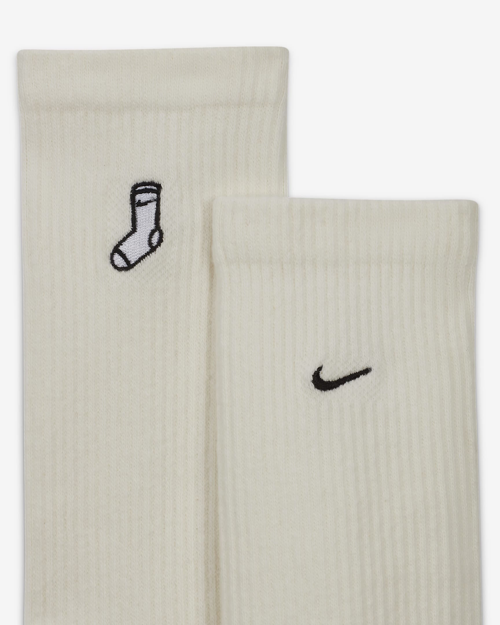 Nike Everyday Plus Cushioned Crew Socks (2 Pairs). Nike Id