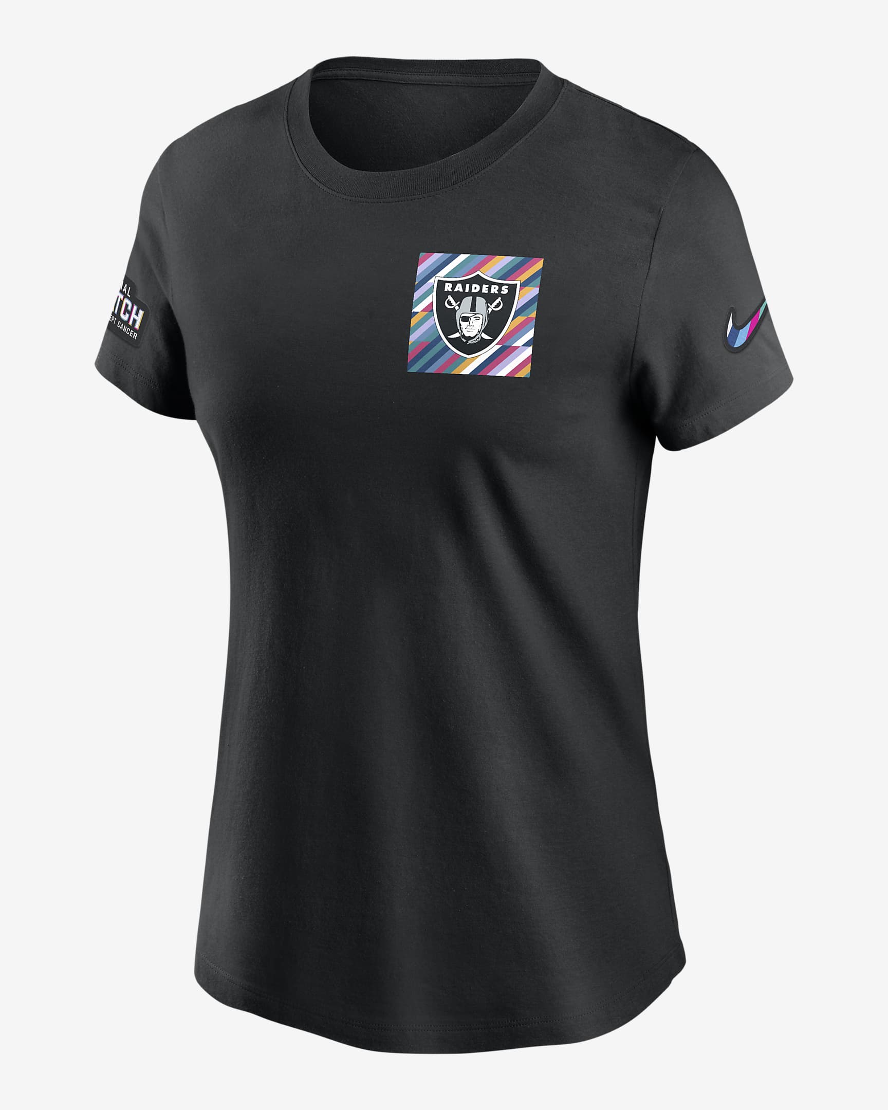 Las Vegas Raiders Crucial Catch Sideline Women's Nike NFL T-Shirt. Nike.com