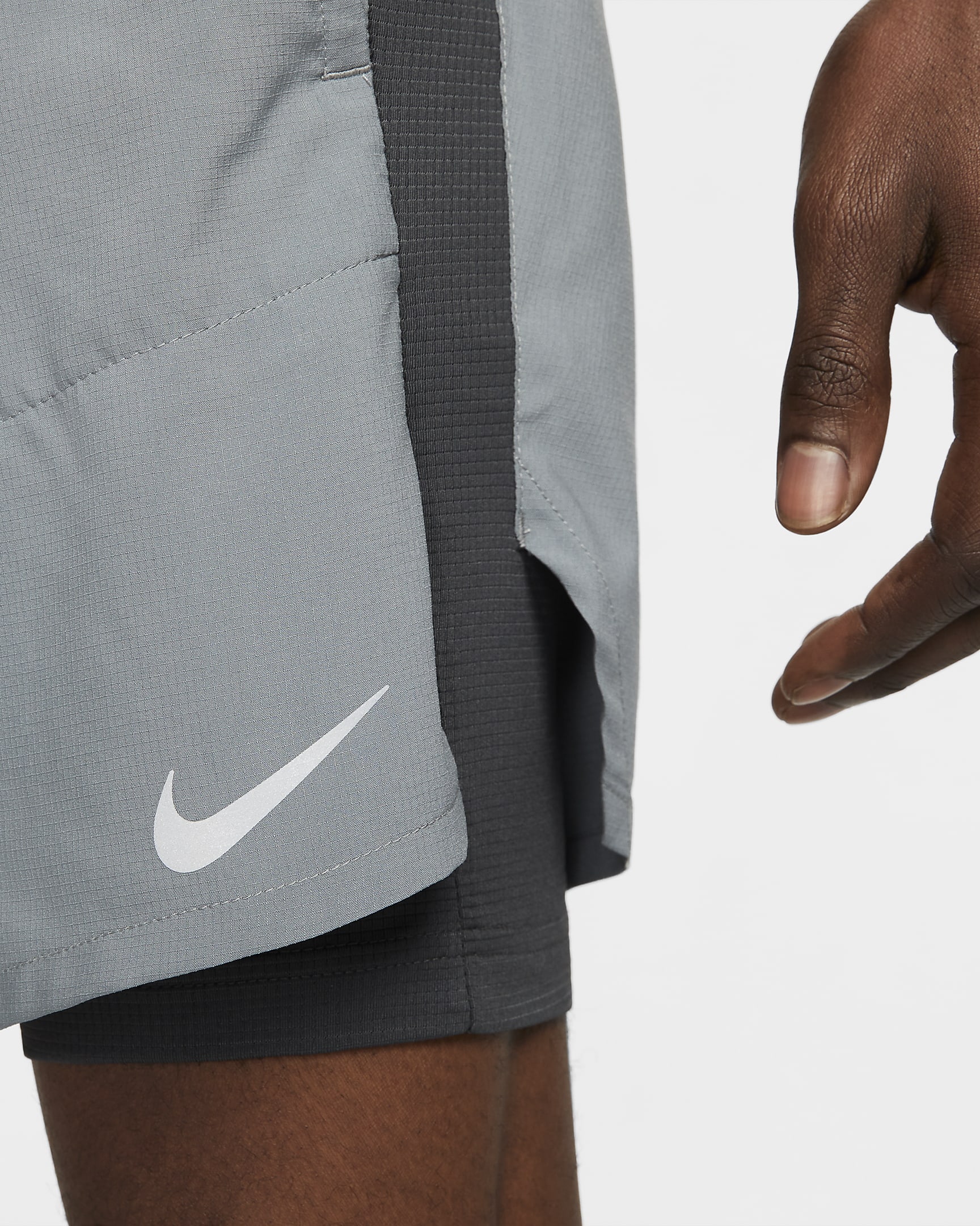 Nike Stride Men's DriFIT 13cm (approx.) Hybrid Running Shorts. Nike AU