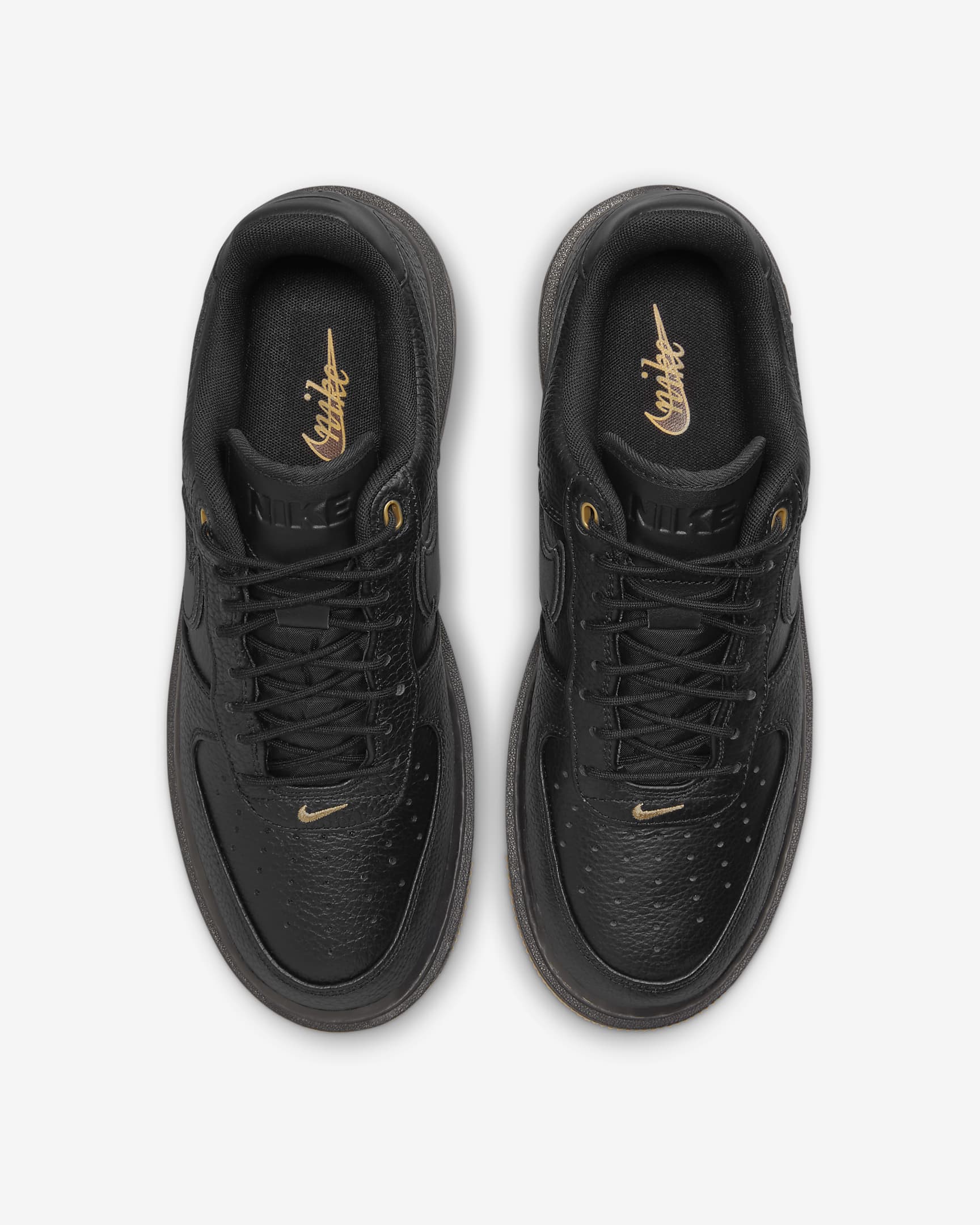 Nike Air Force 1 Luxe Men's Shoes - Black/Bucktan/Gum Yellow/Black