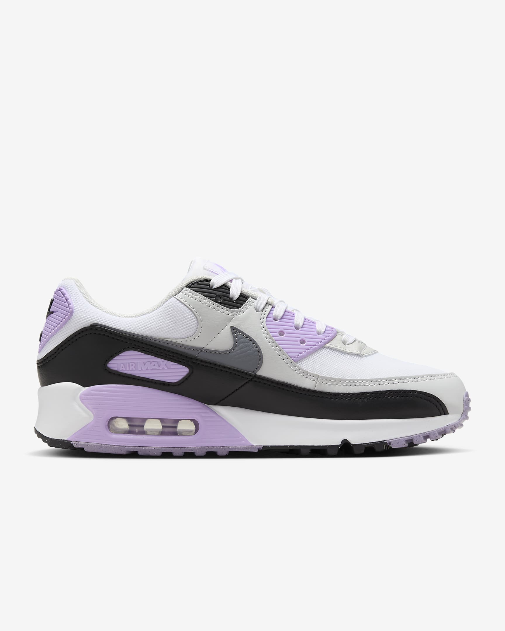 Nike Air Max 90 Women's Shoes - White/Lilac/Photon Dust/Cool Grey