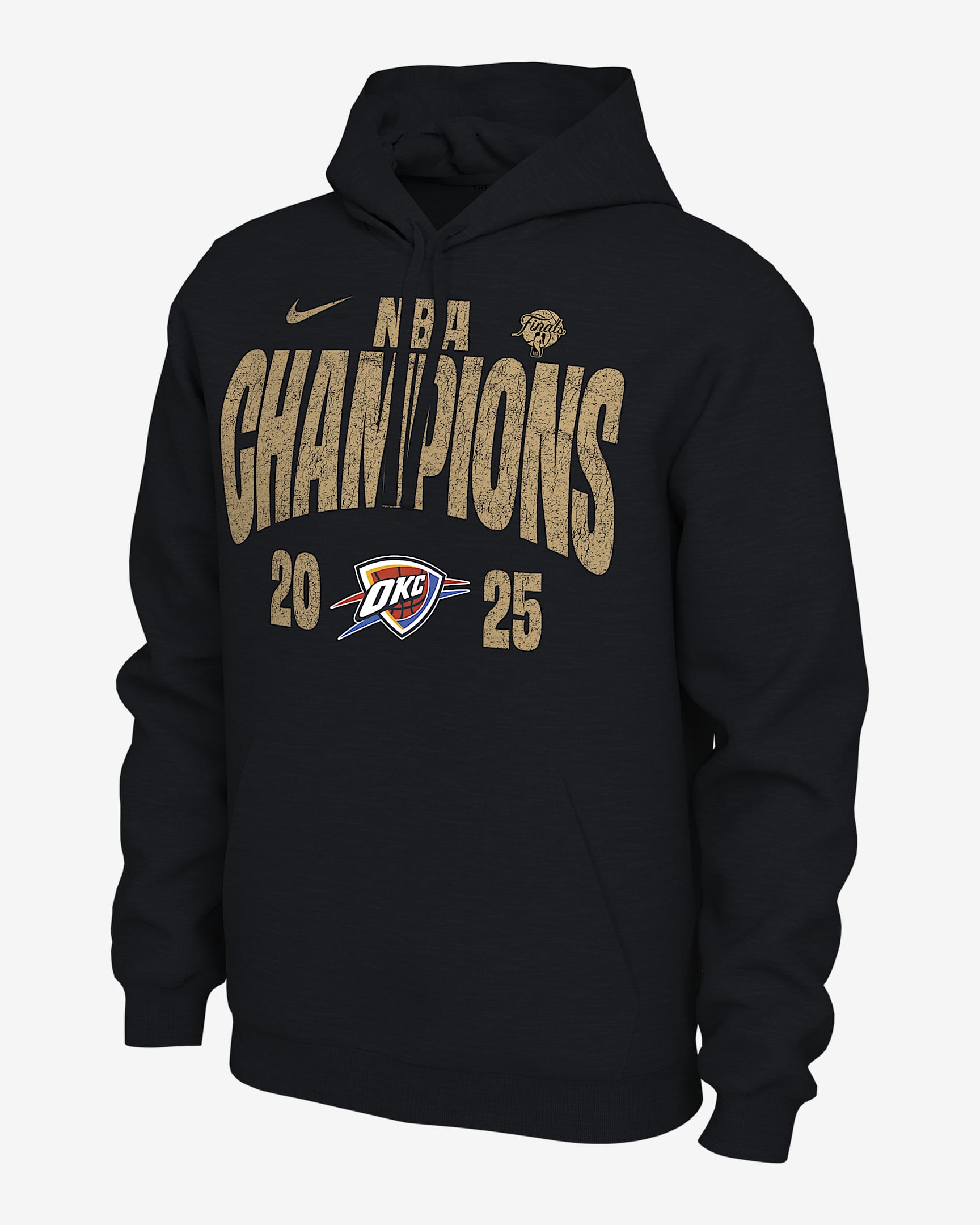 Oklahoma City Thunder Men's Nike NBA Locker Room Hoodie - Black