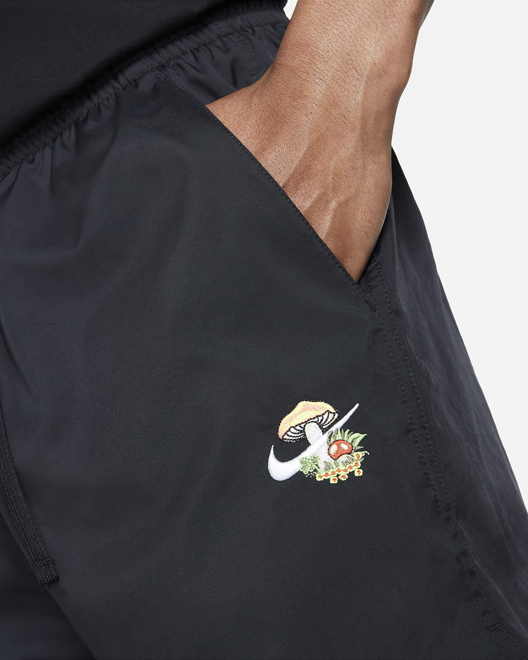 nike throwback woven shorts